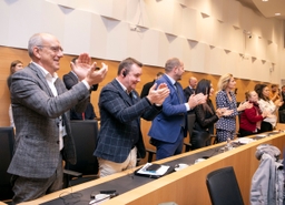 Bezoek van de voorzitter van het Parlement van Oekraïne