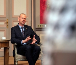 Visite des ambassadeurs des pays nordiques au Sénat