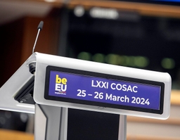 Parlementsleden uit heel Europa verzamelden te Brussel voor COSAC