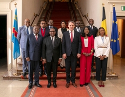 Bezoek van de Voorzitter van de Senaat van Congo