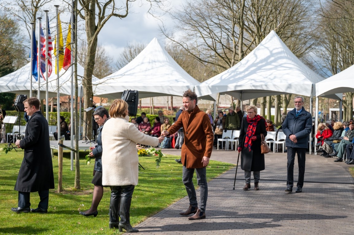 2 april 2022: Herdenking van het bombardement op Mortsel