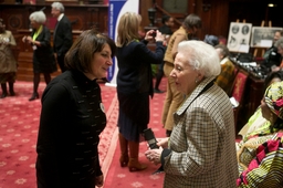 Ceremonie "Zoek uw Vredesvrouw 2014"