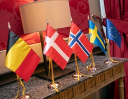 Visite des ambassadeurs des pays nordiques au Sénat