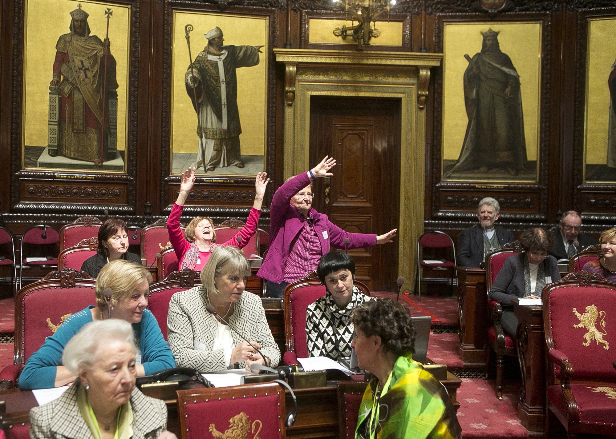  Ceremonie "Zoek uw Vredesvrouw 2014"