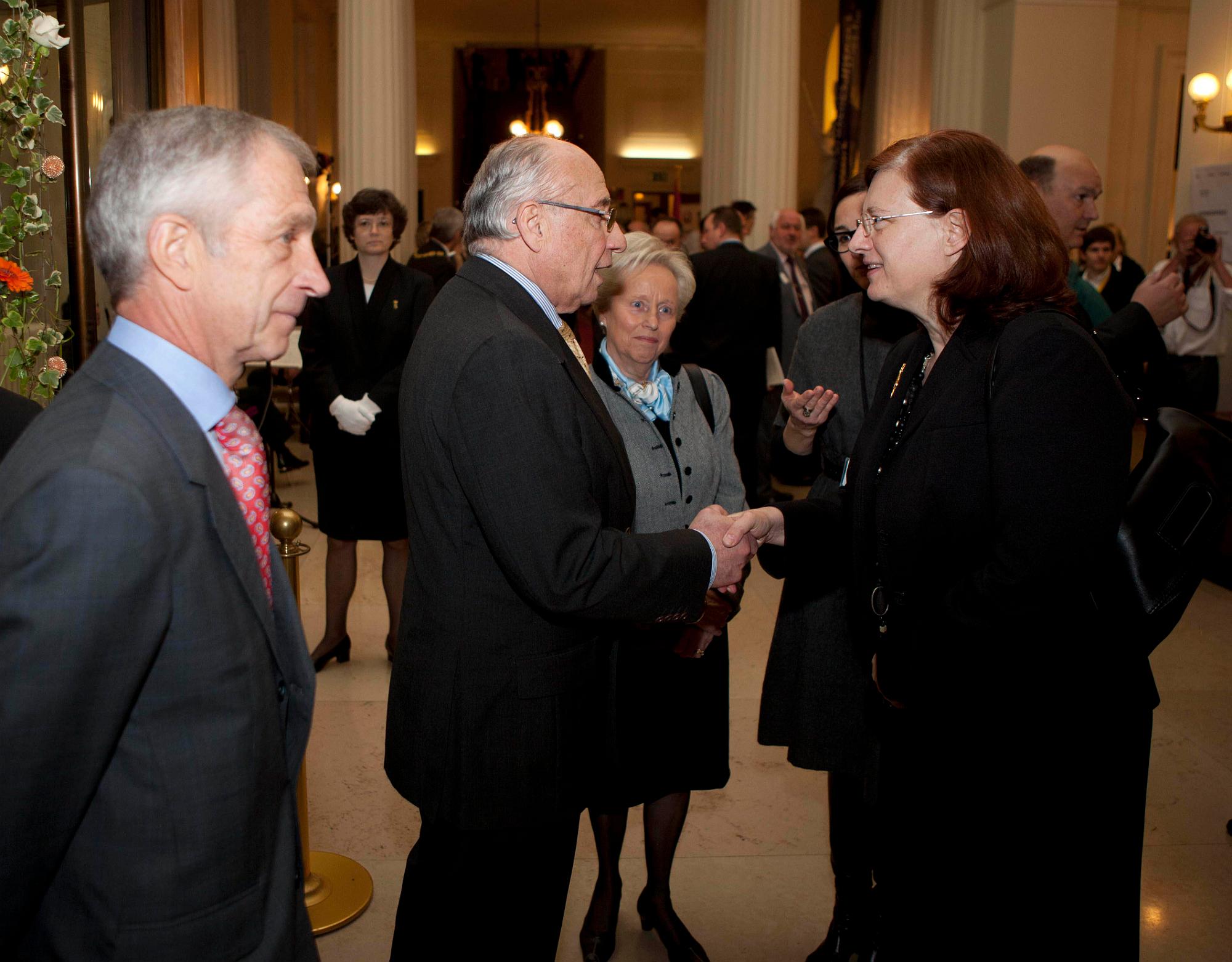  Koningsfeest in het federale parlement -  “Hulde aan de vrijwilligers” - 15/11/2011