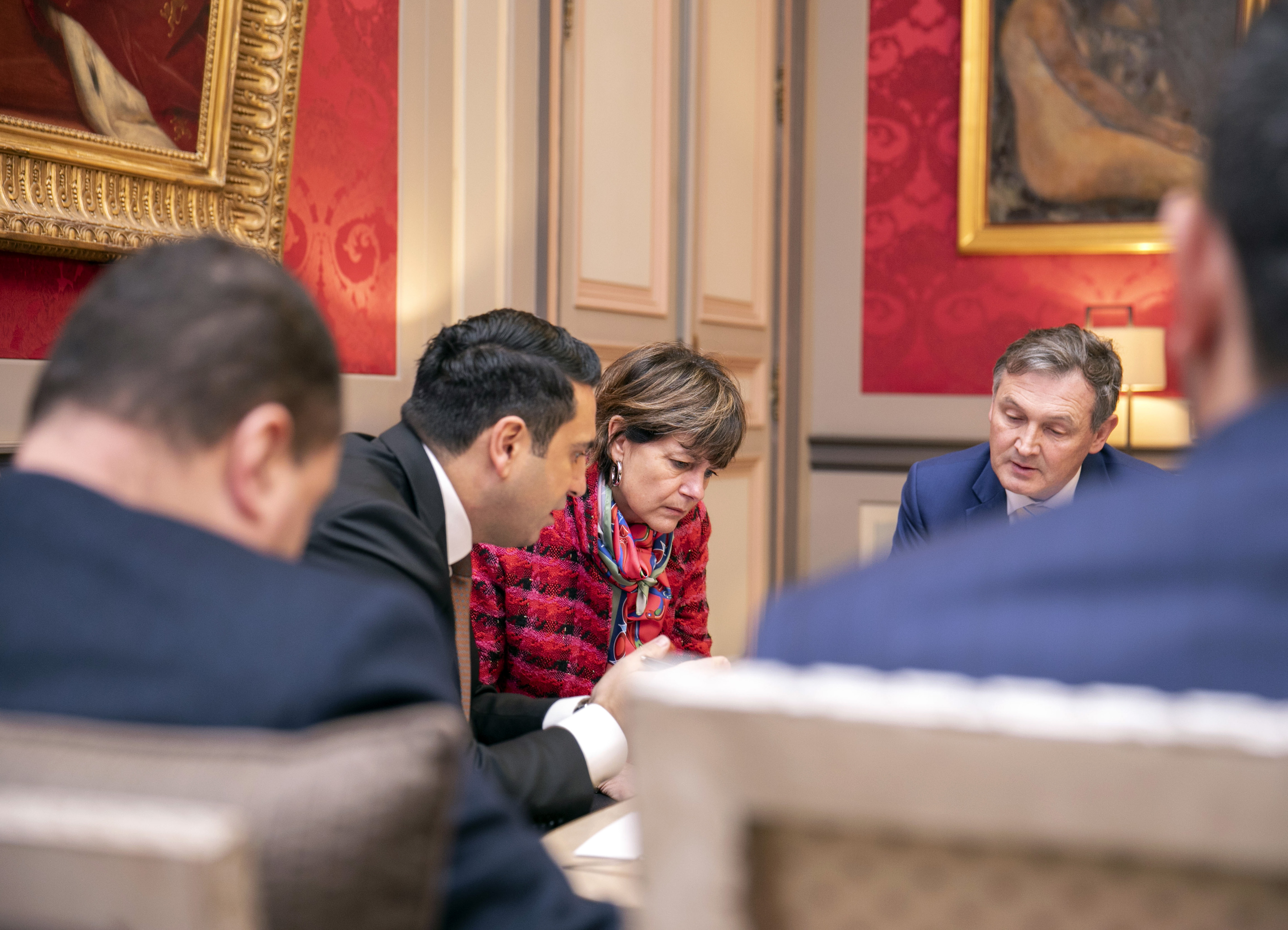  Bezoek van een Armeense delegatie