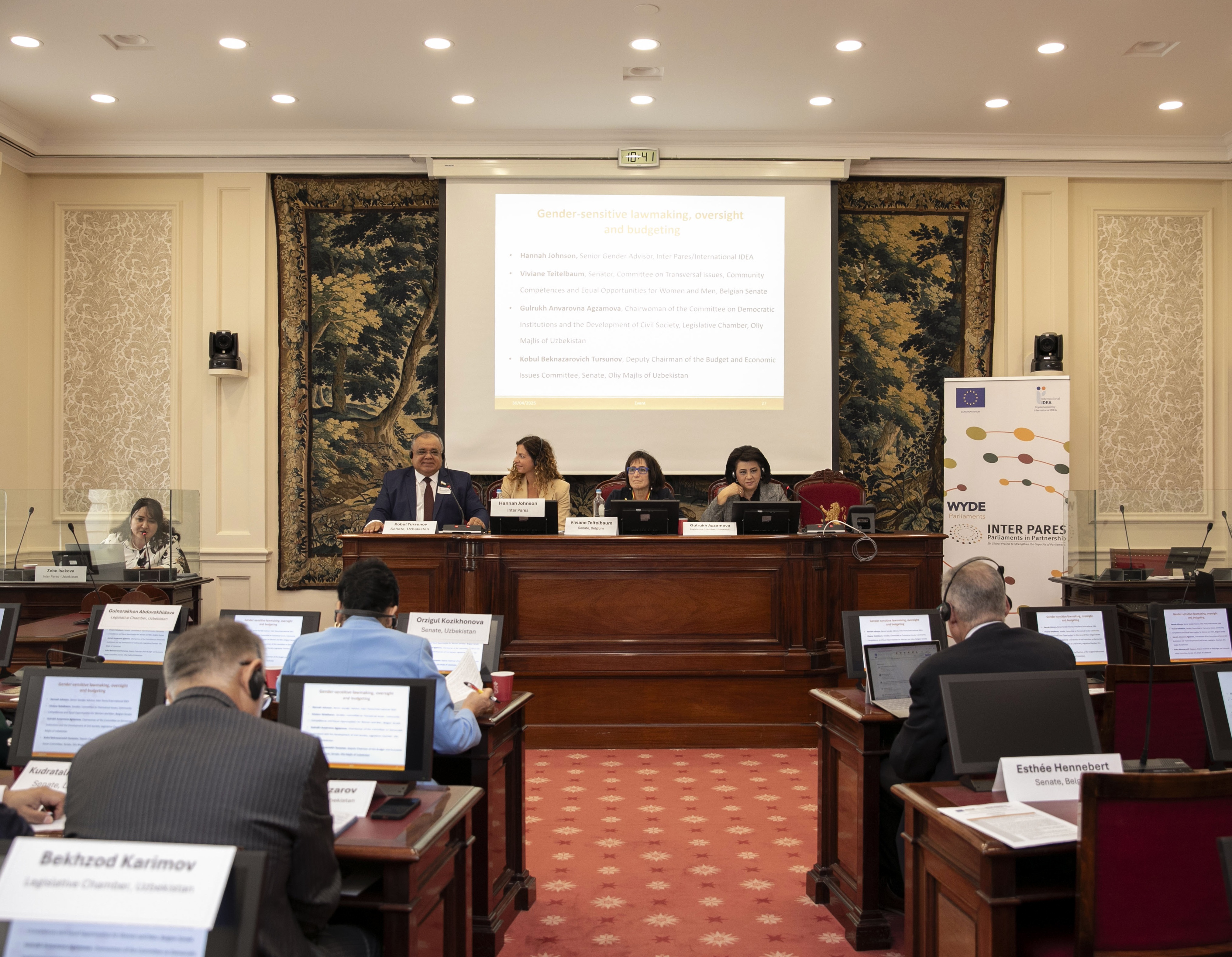  Inter Pares: workshop over genderbewuste parlementen