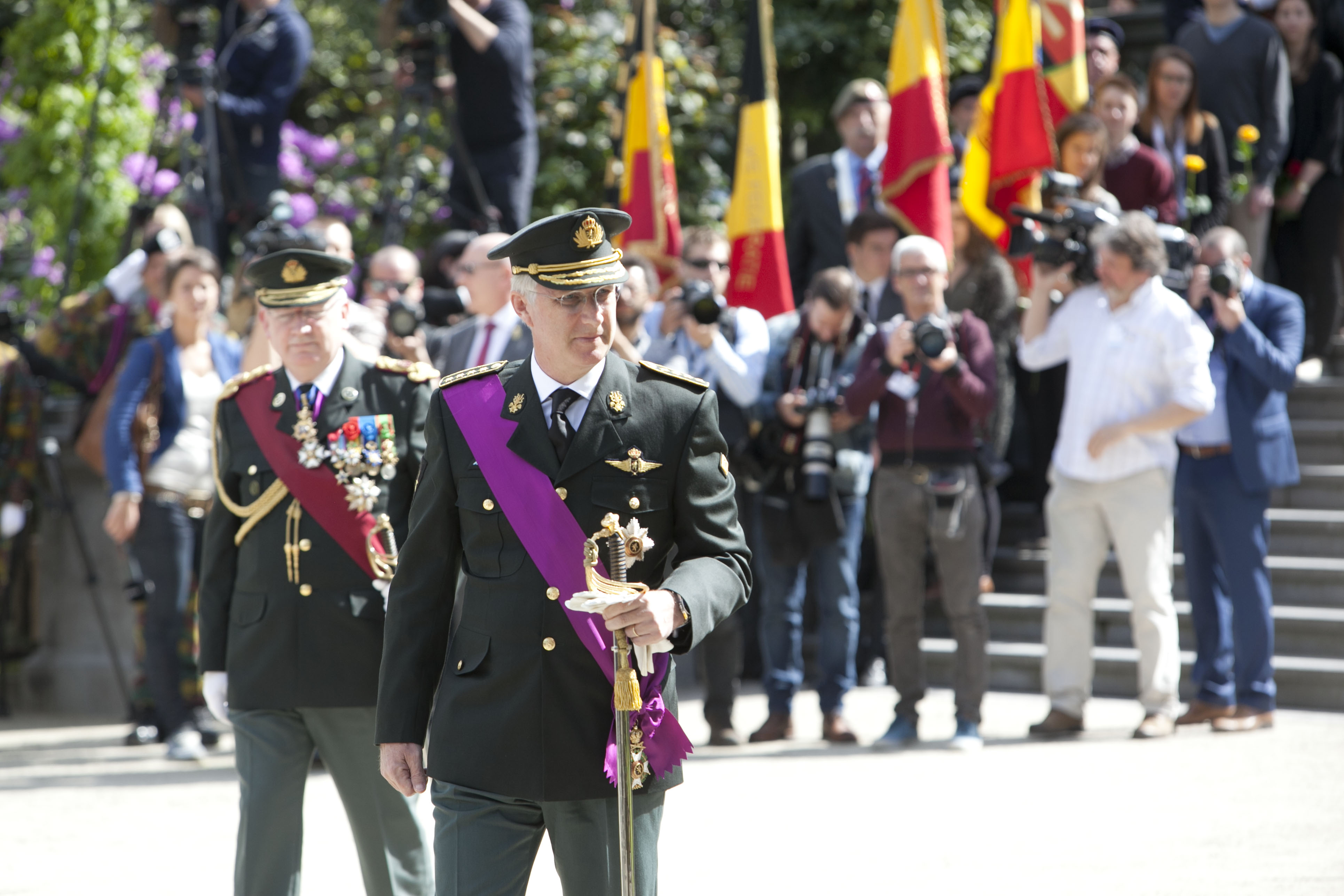  70ste herdenking van het einde van W.O. II in Europa