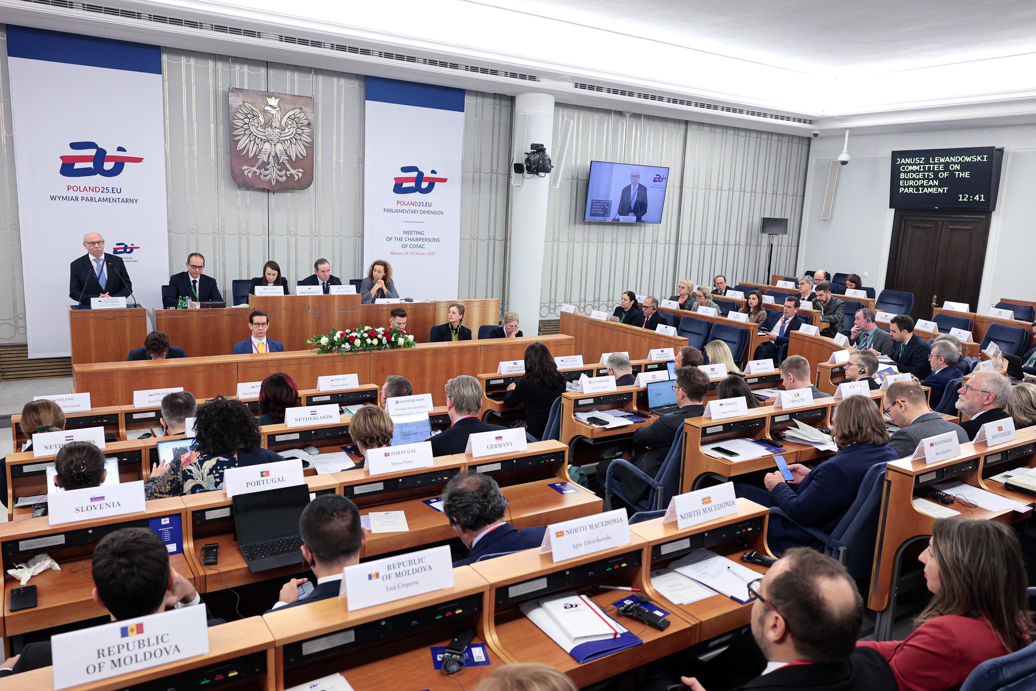  COSAC, 27 januari 2025