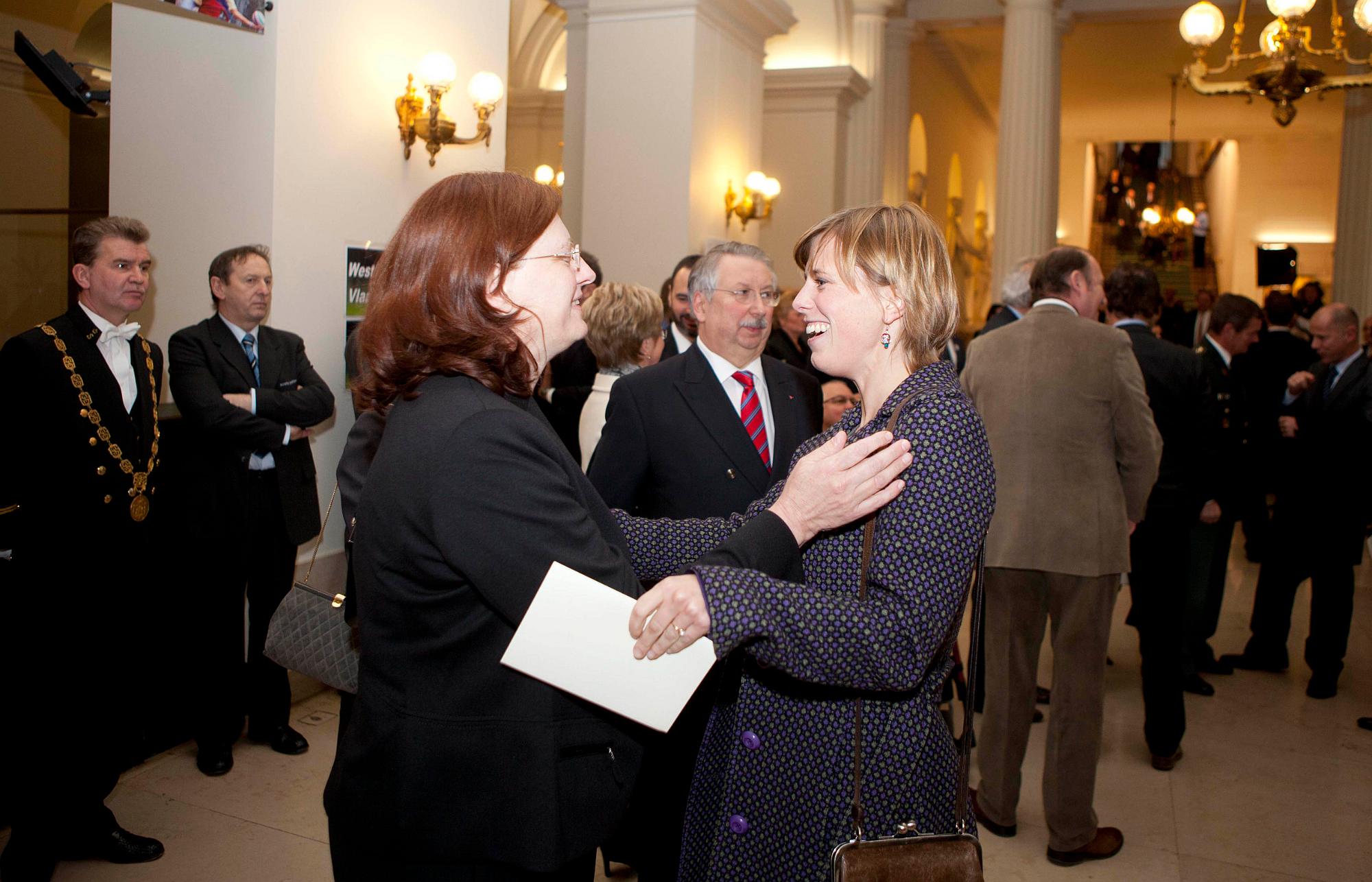  Koningsfeest in het federale parlement -  “Hulde aan de vrijwilligers” - 15/11/2011