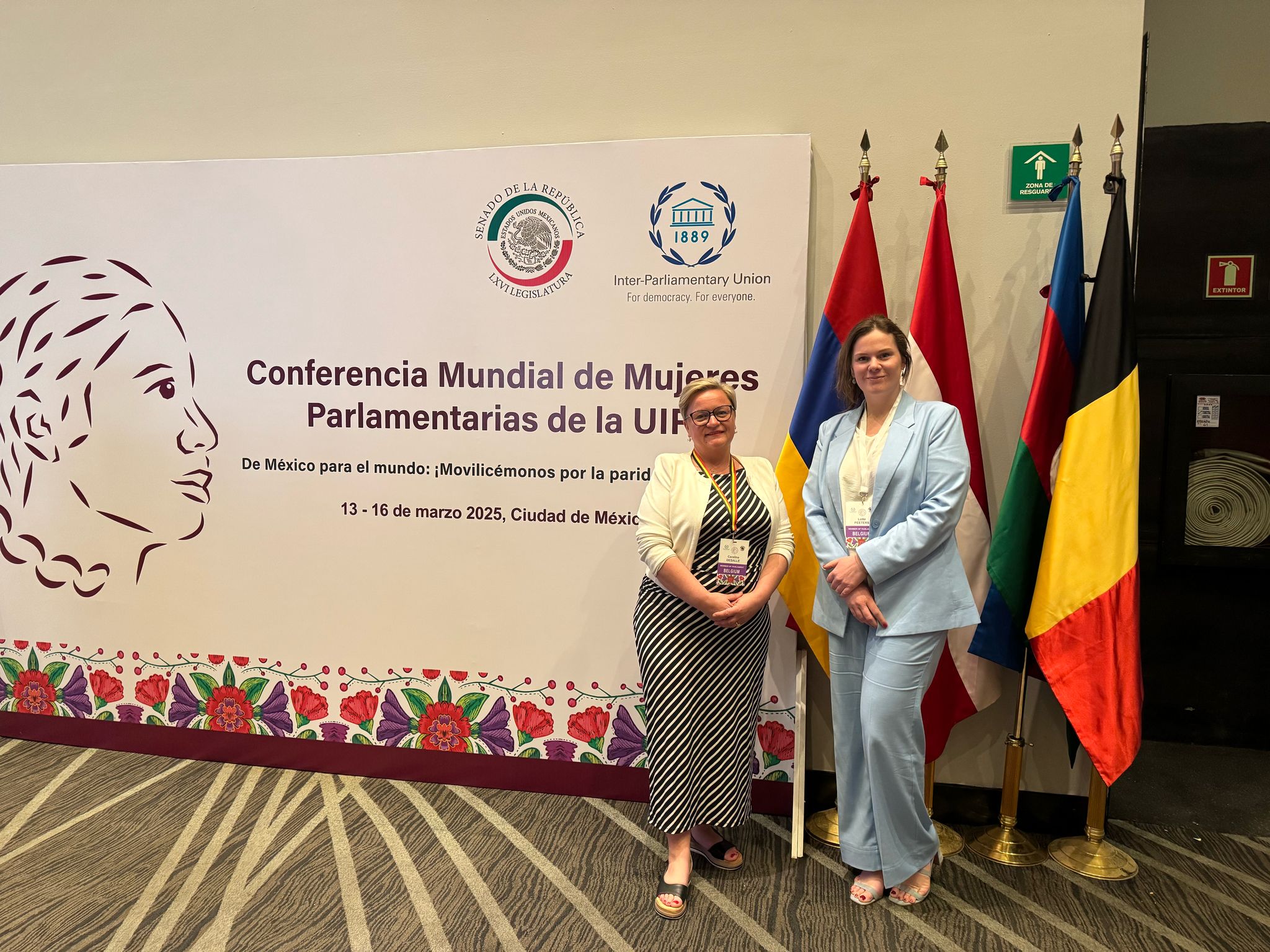 Deelname senator Caroline Desalle aan de Global Conference of Women Parliamentarians (IPU) in Mexico City