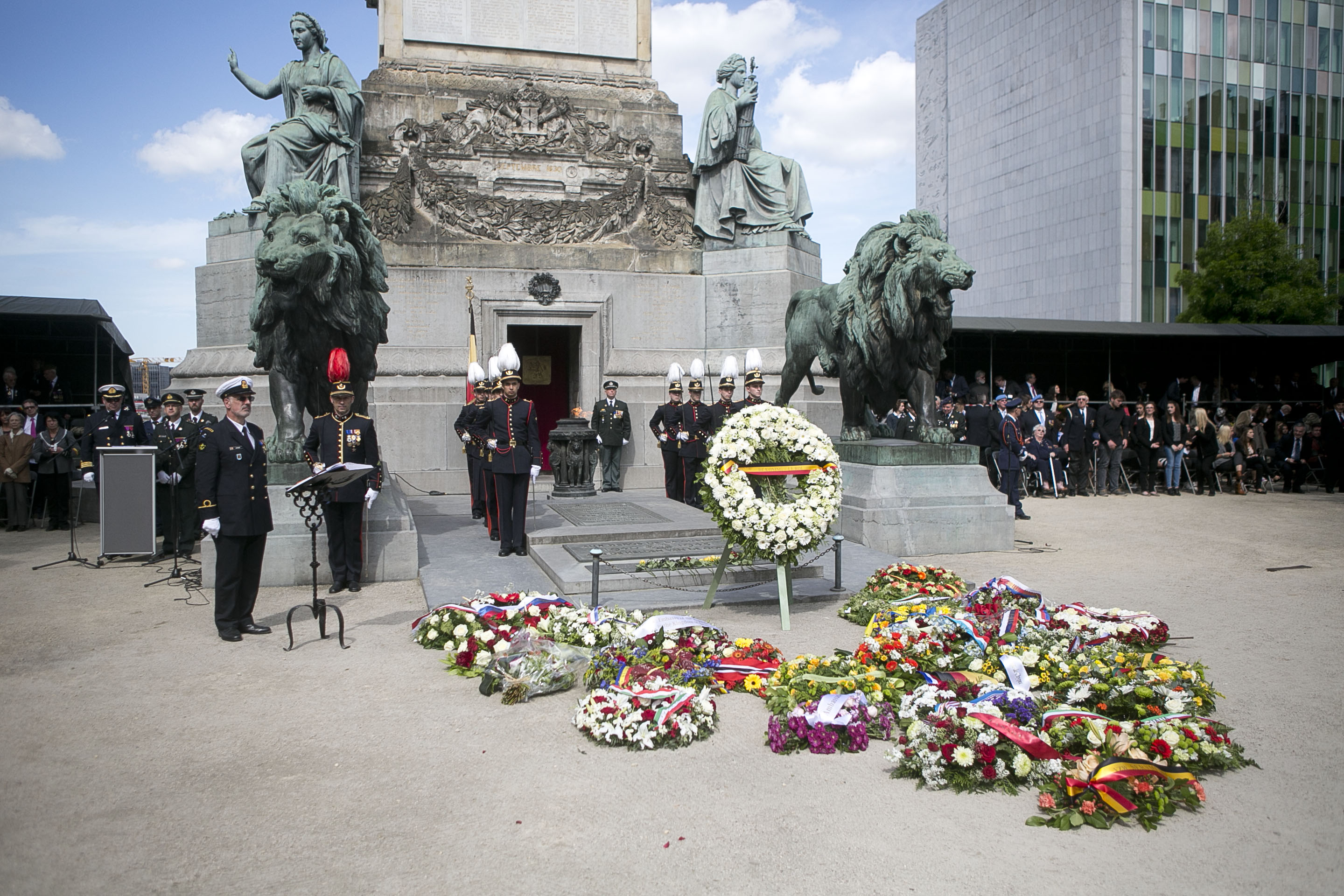  70ste herdenking van het einde van W.O. II in Europa