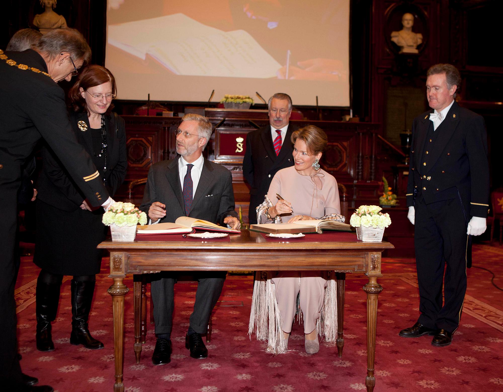  Koningsfeest in het federale parlement -  “Hulde aan de vrijwilligers” - 15/11/2011