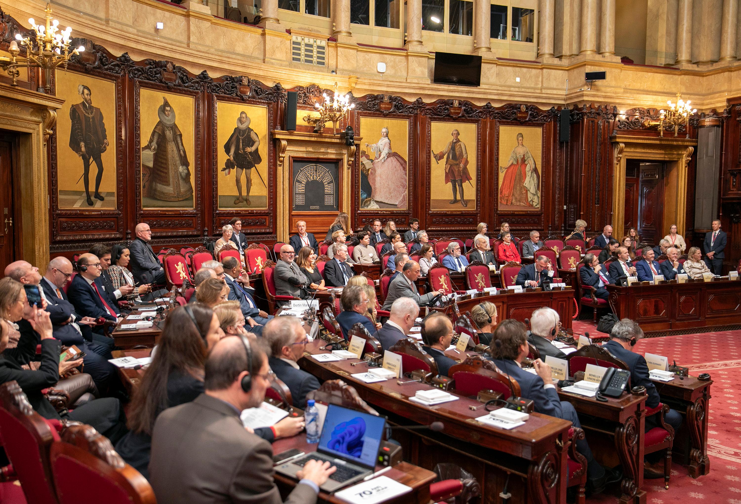 70e anniversaire du Parlement Benelux