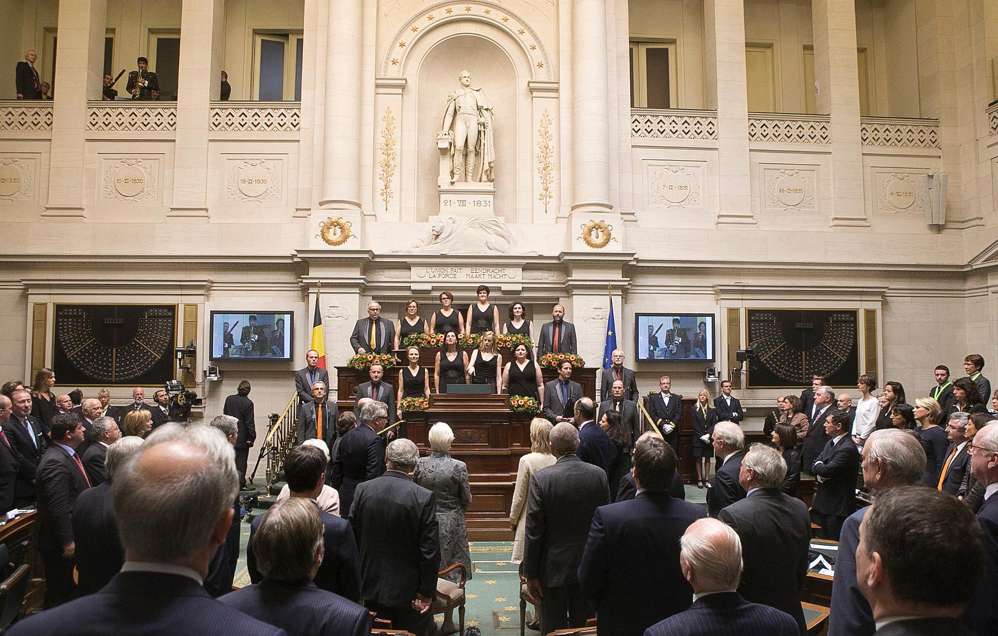  Koningsfeest in het Federaal Parlement