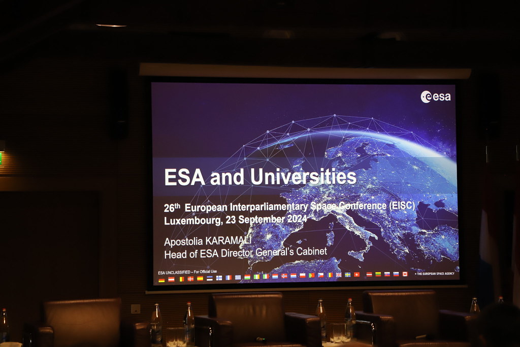  26e Conférence interparlementaire européenne de l’Espace, 22 et 23 septembre 2024