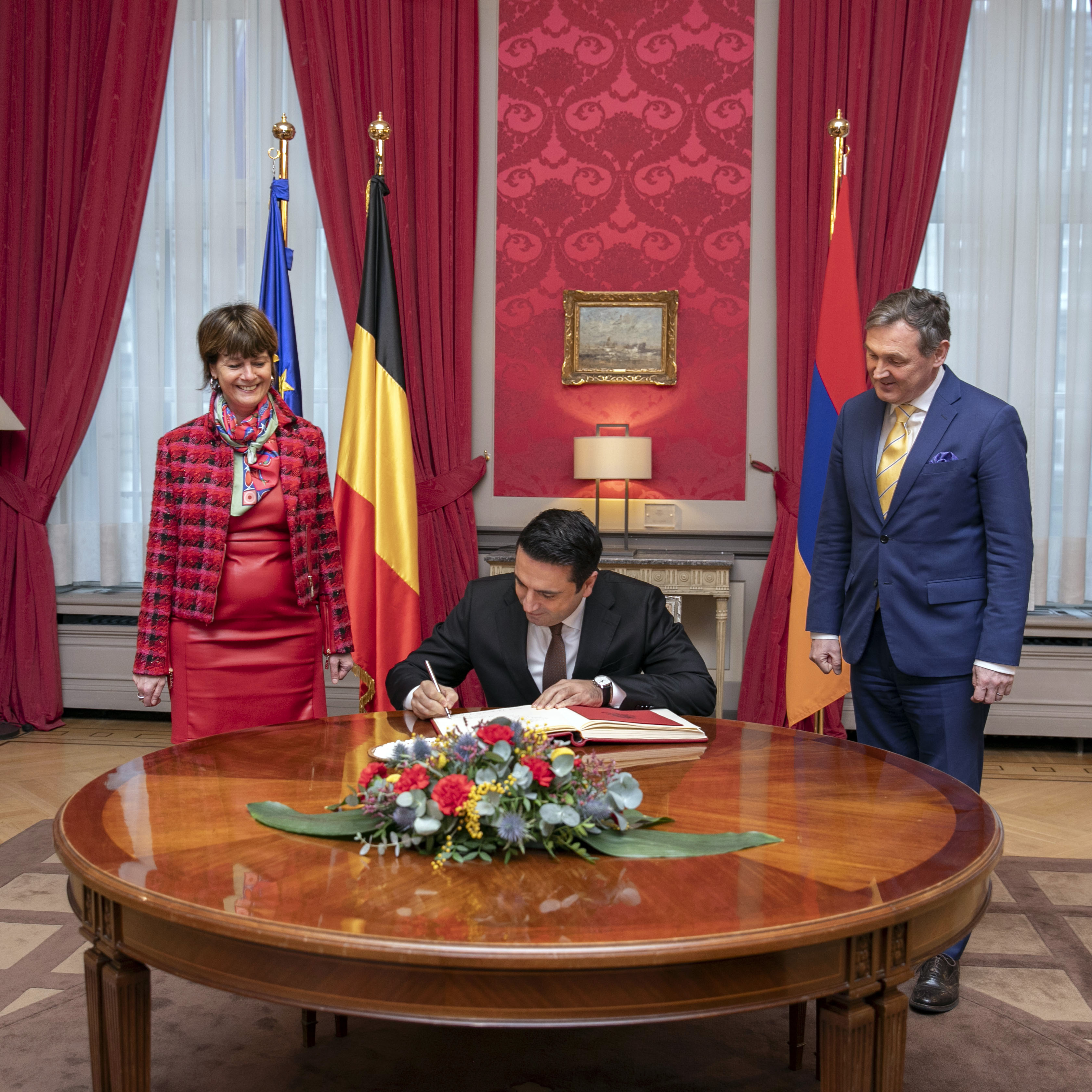  Bezoek van een Armeense delegatie