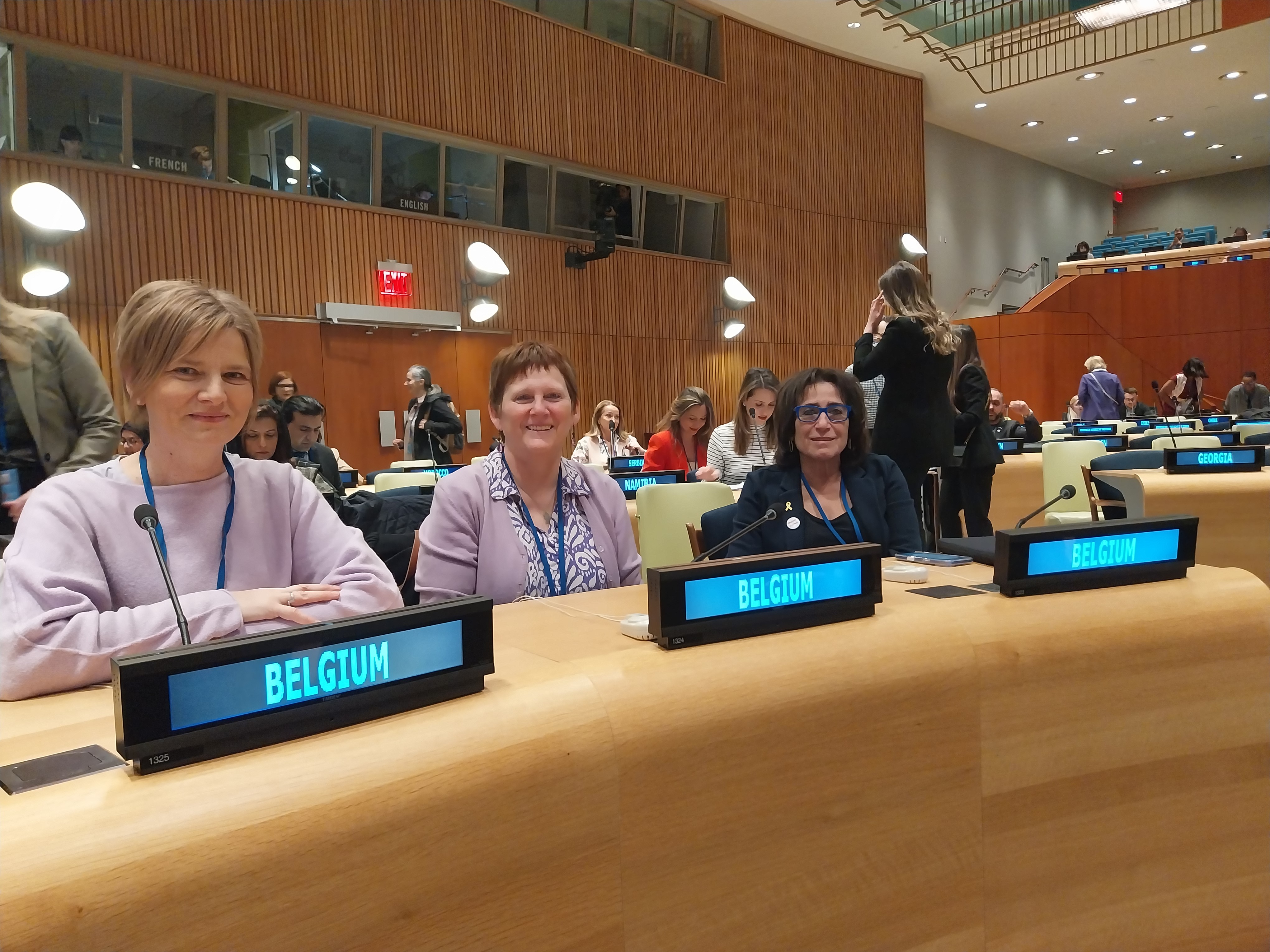  Senator Alice Bernard neemt deel aan de 69ste Commissie voor de Status van de Vrouw (CSW) in New York