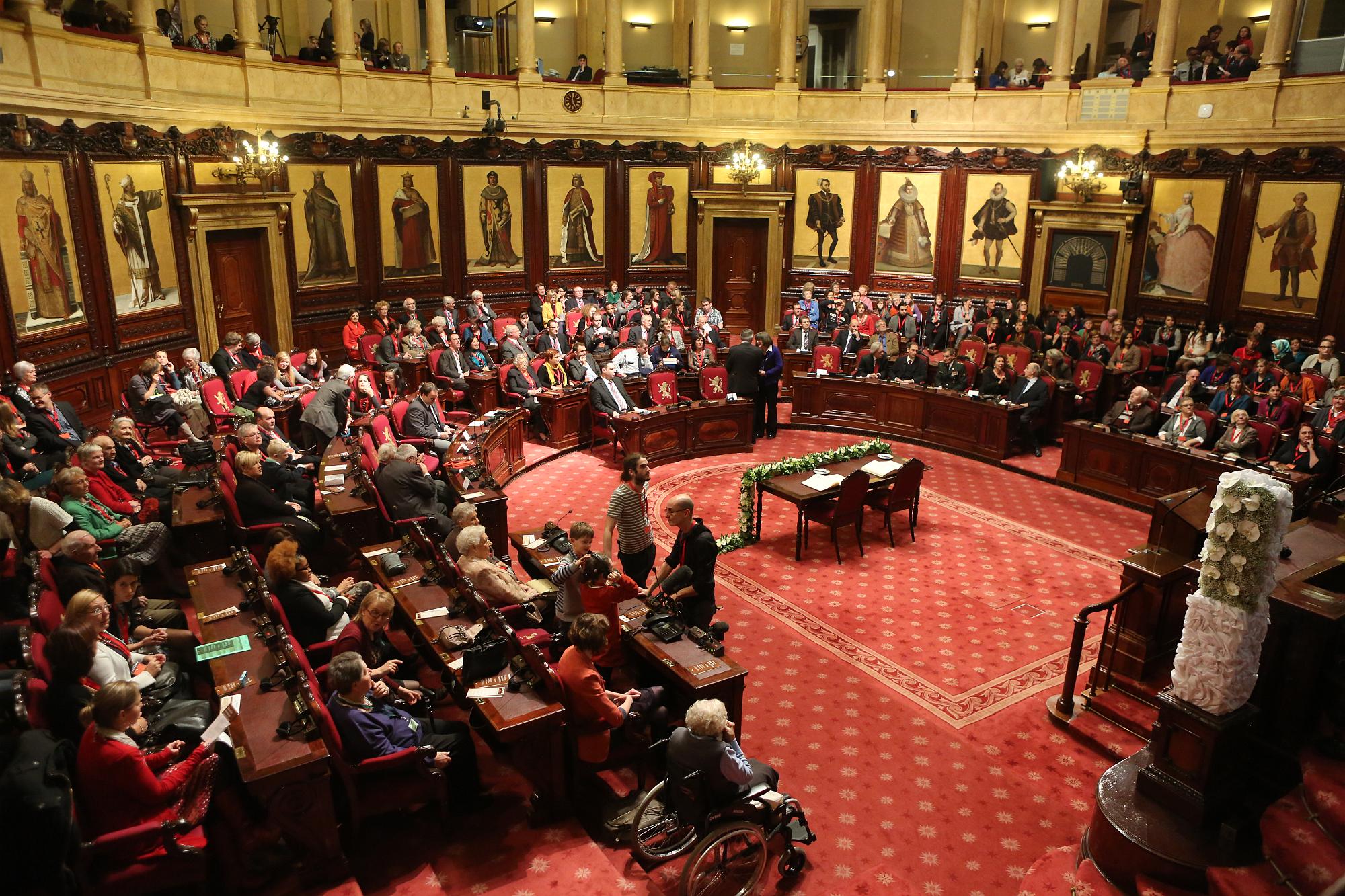  Koningsfeest in het federale parlement:  “Actief ouder worden en Solidariteit tussen de generaties”