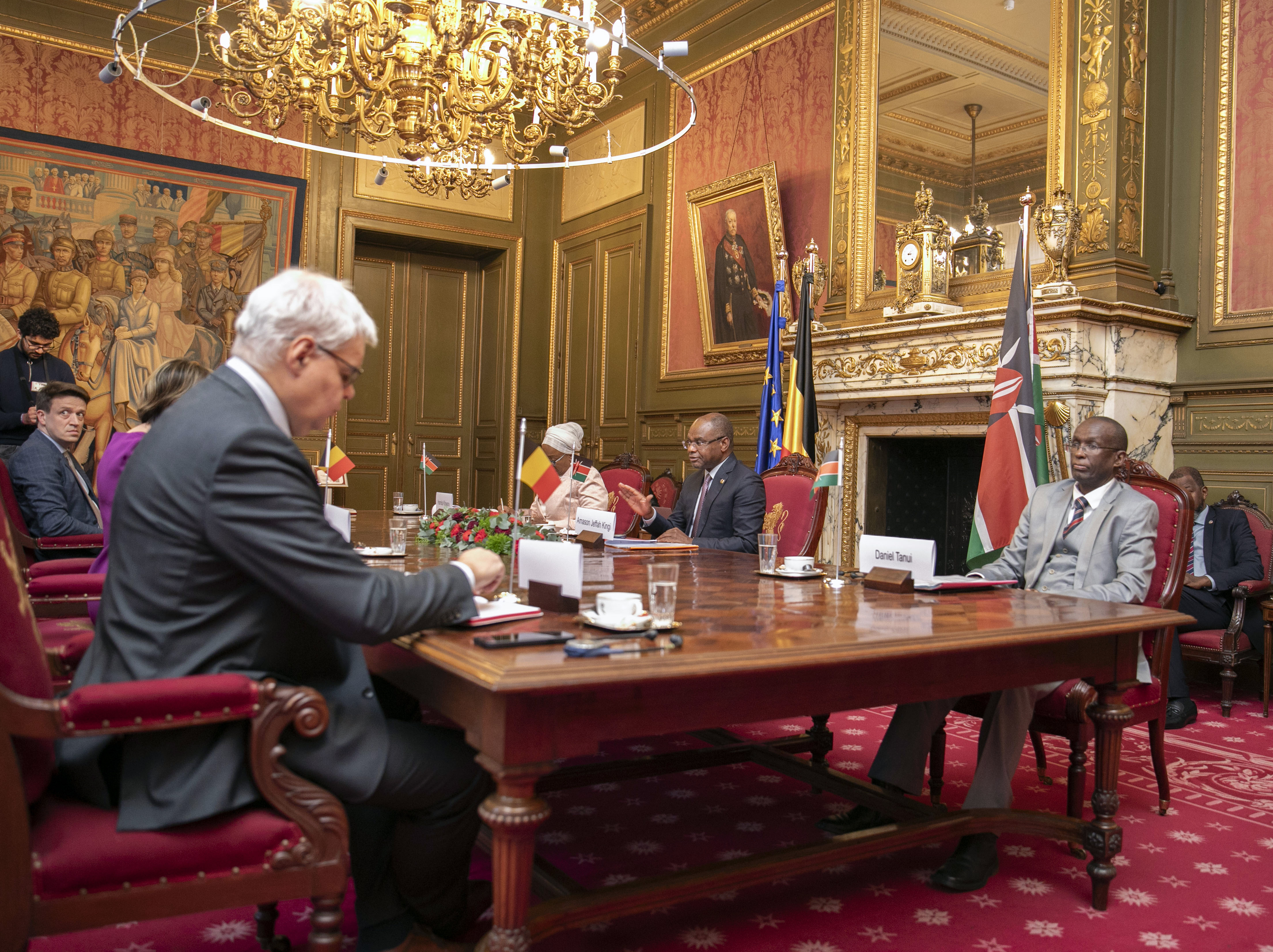  Bezoek van een delegatie uit de Republiek Kenia