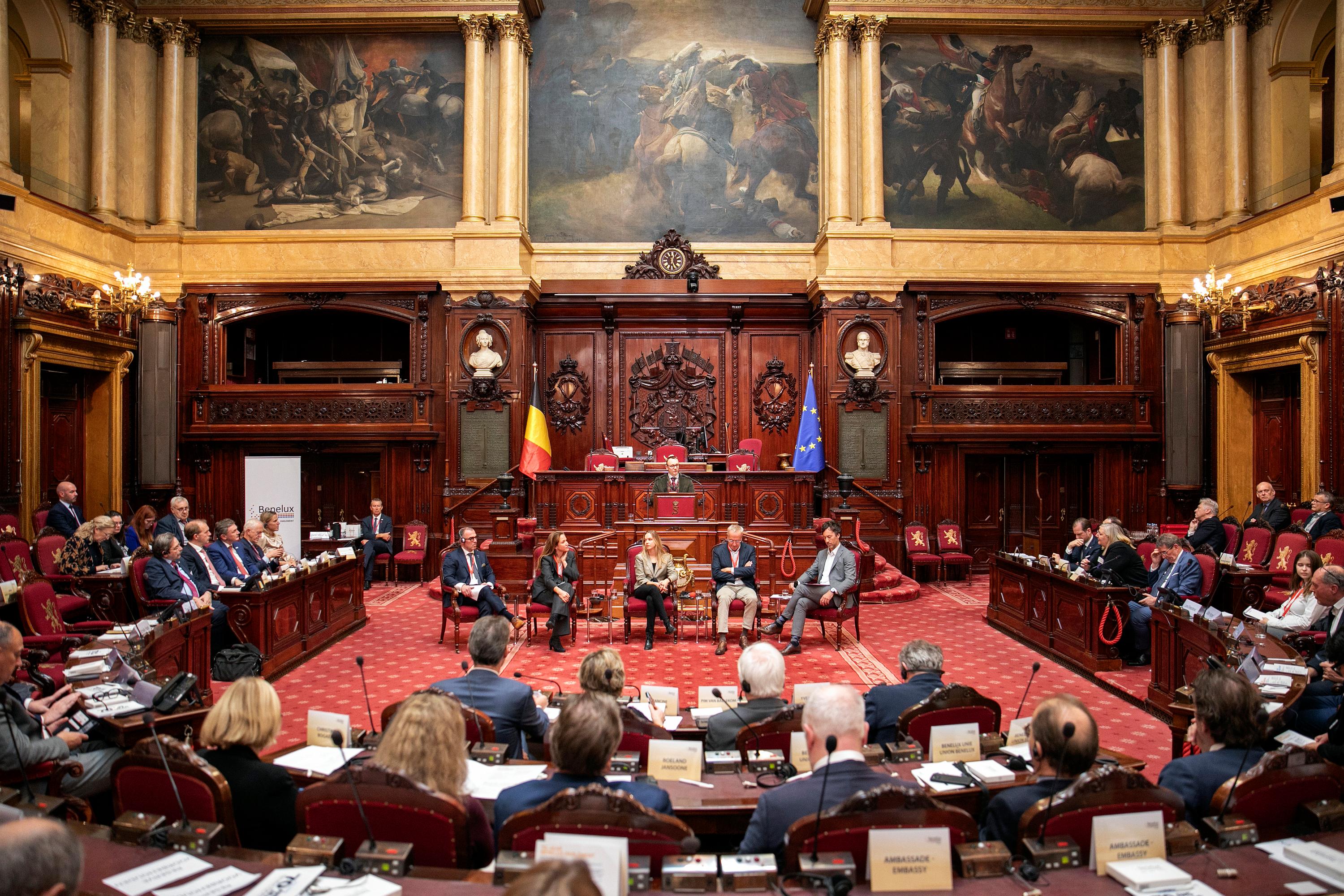  70e anniversaire du Parlement Benelux