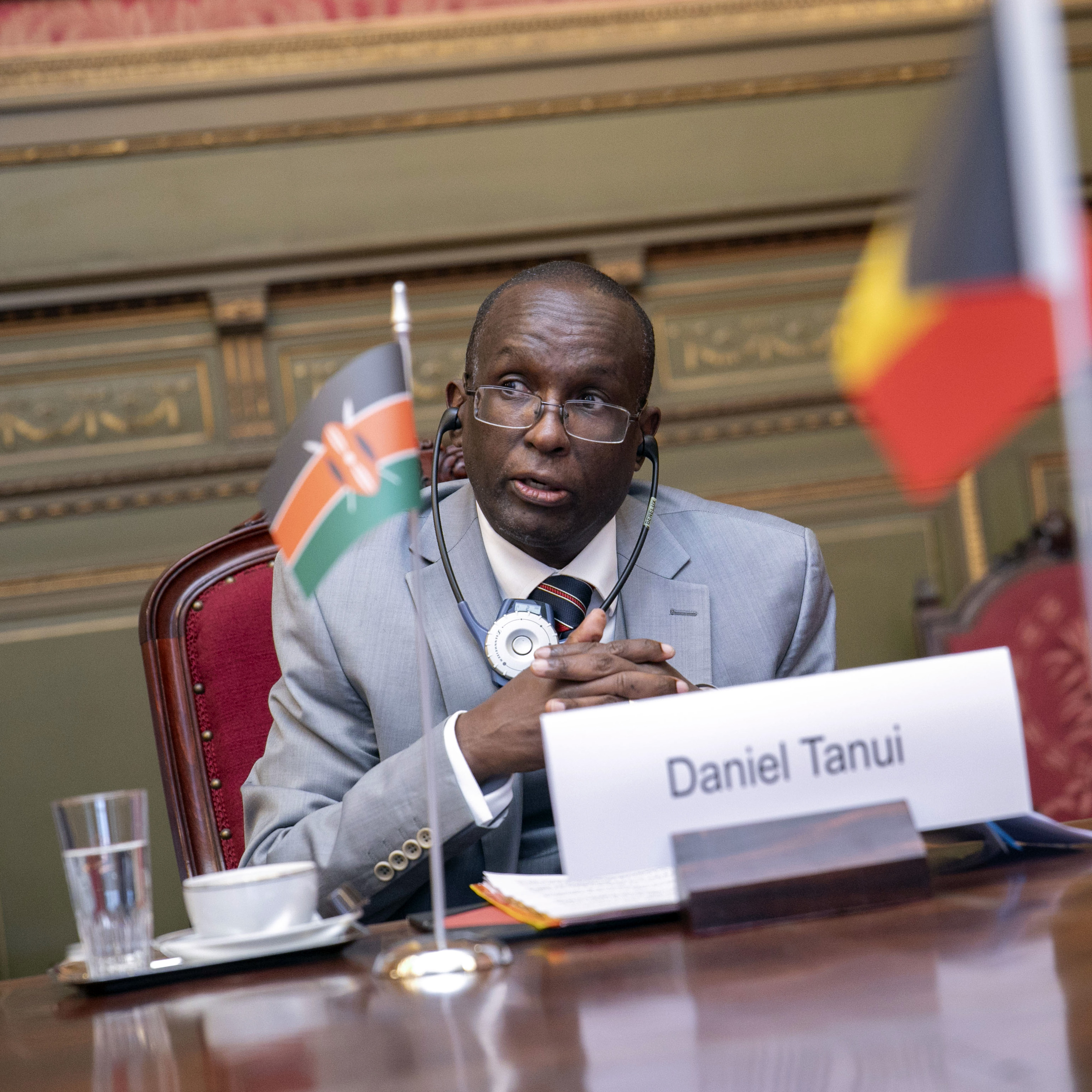  Bezoek van een delegatie uit de Republiek Kenia