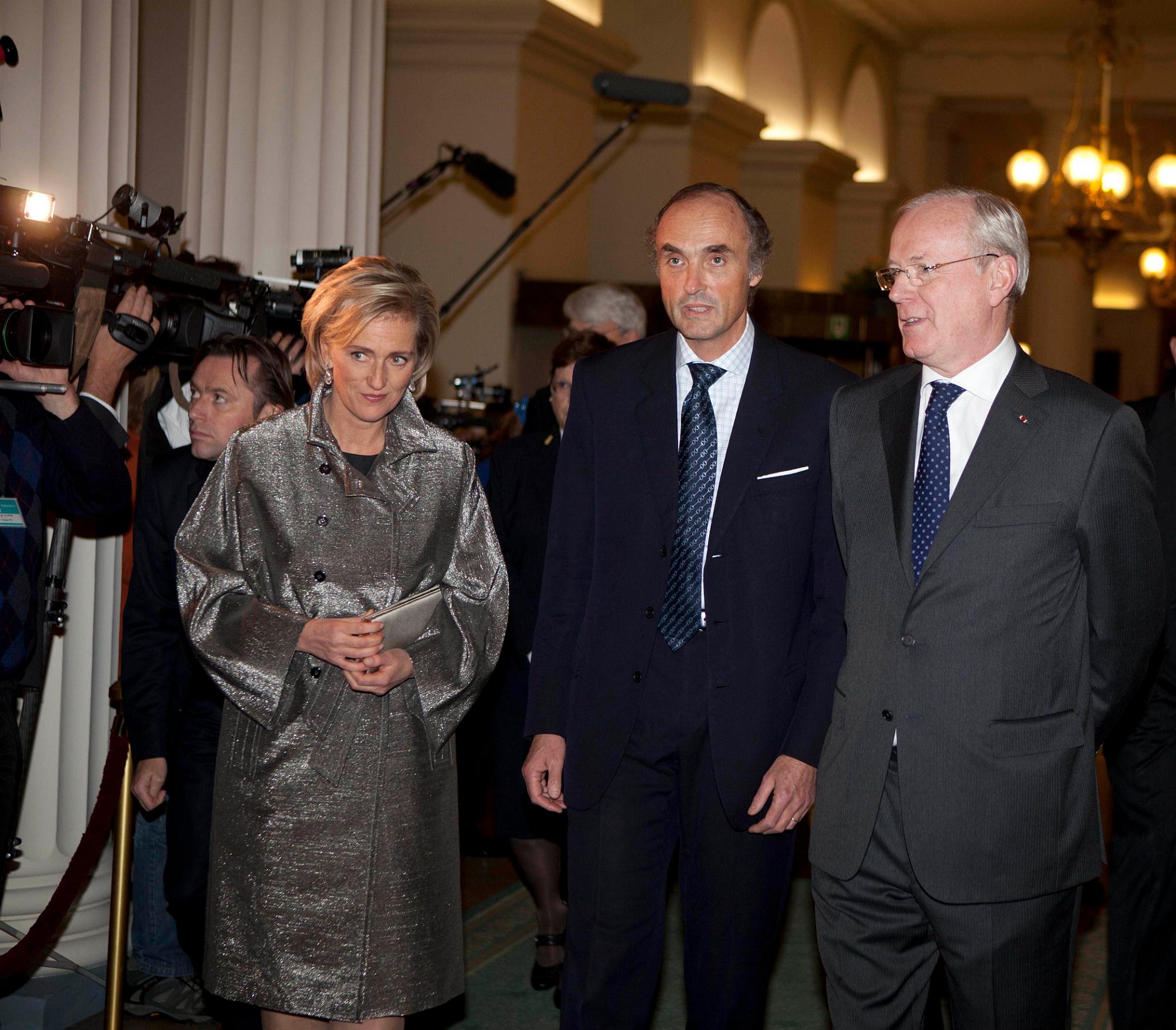  Koningsfeest in het federale parlement -  “Hulde aan de vrijwilligers” - 15/11/2011