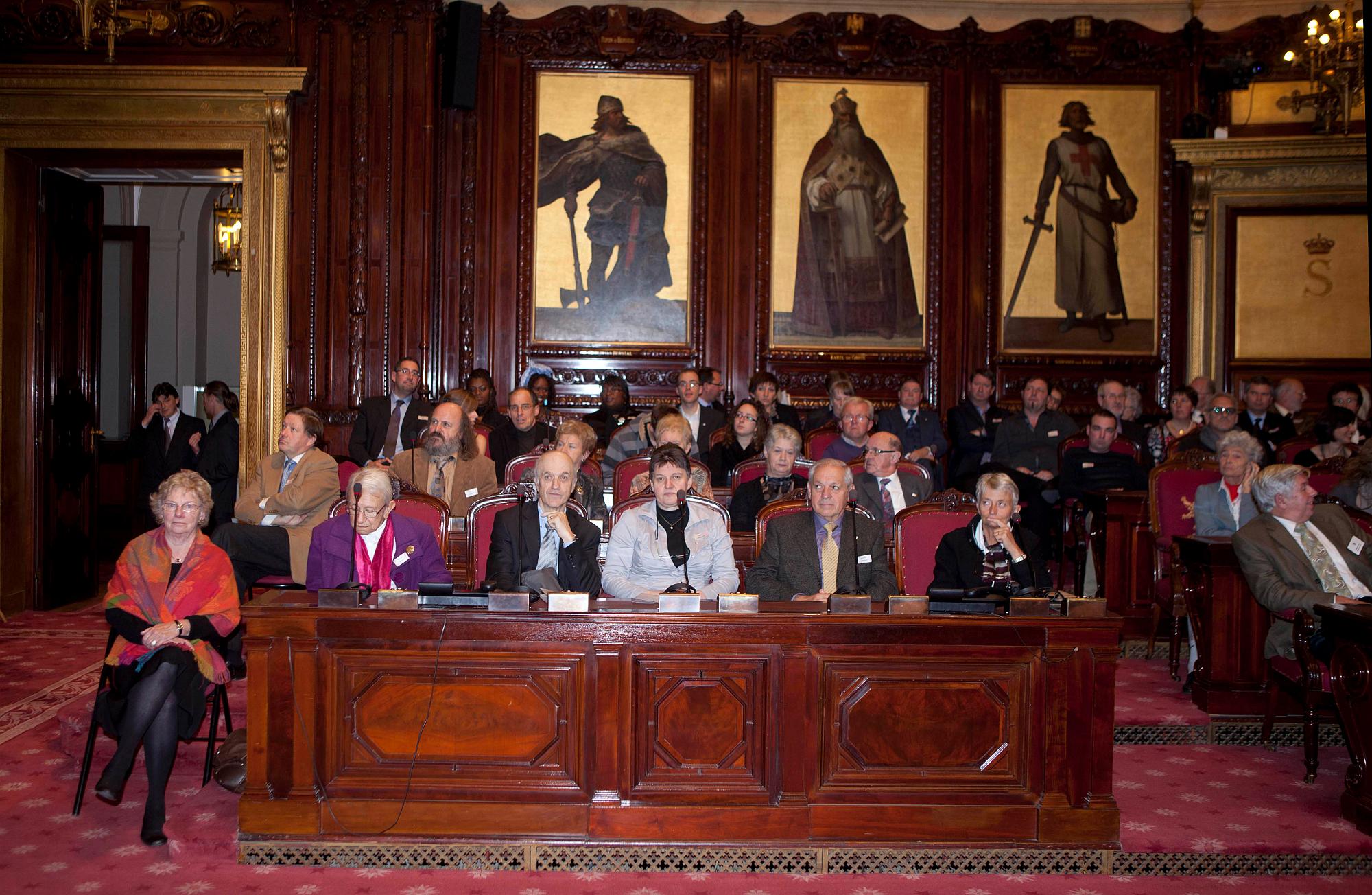  Koningsfeest in het federale parlement -  “Hulde aan de vrijwilligers” - 15/11/2011