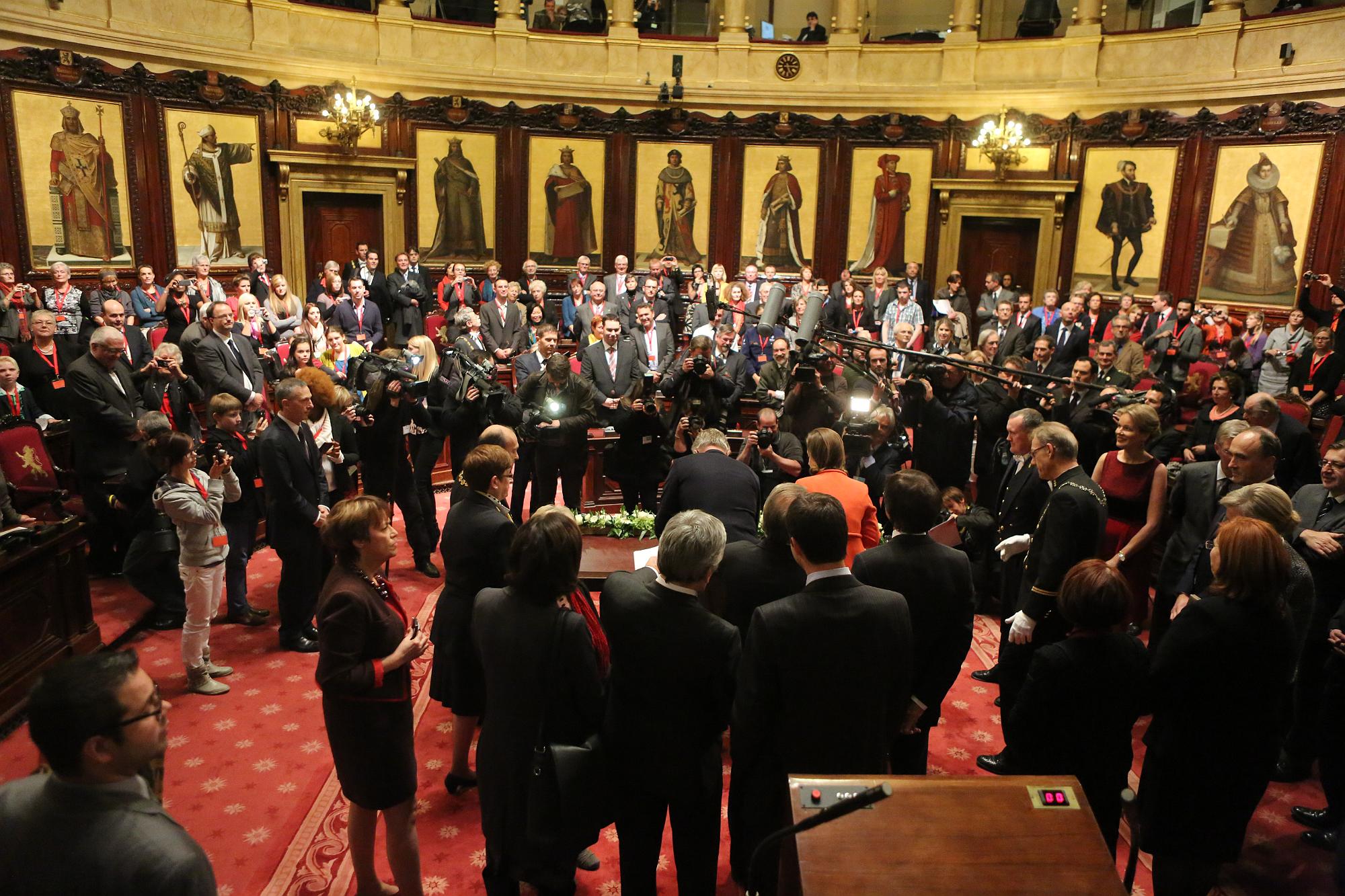  Koningsfeest in het federale parlement:  “Actief ouder worden en Solidariteit tussen de generaties”