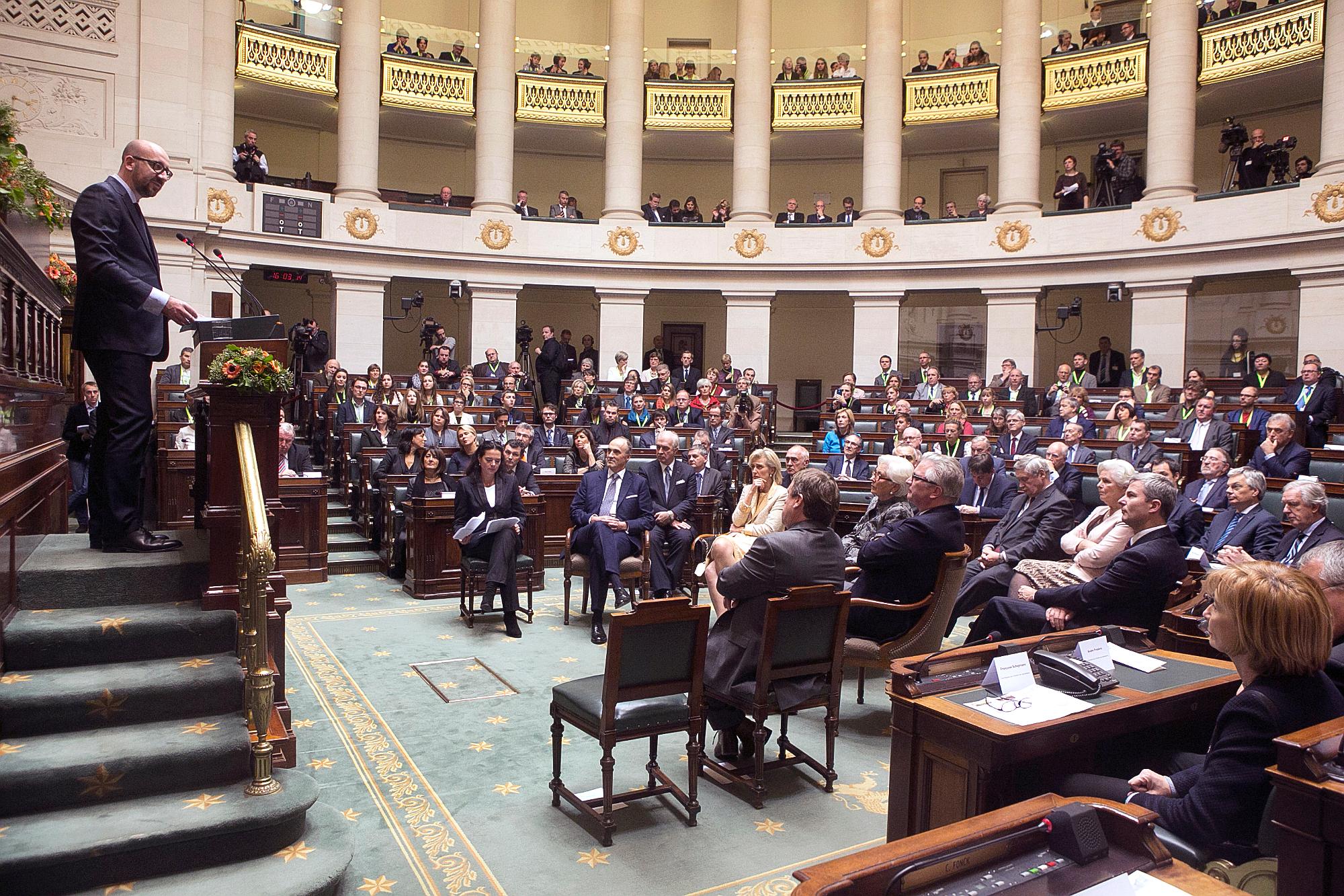  Koningsfeest in het Federaal Parlement