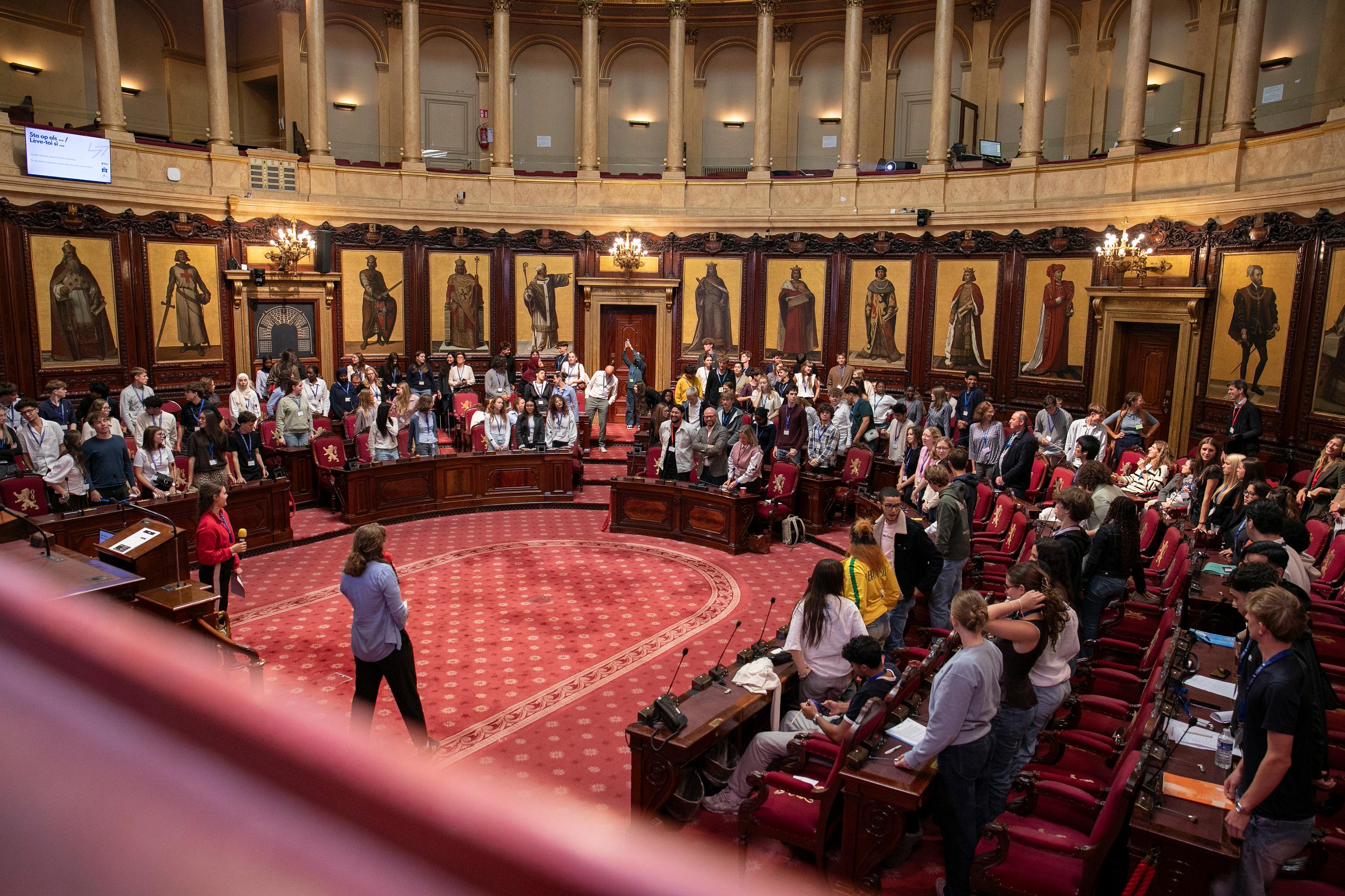  Les conseils de jeunesse débattent au Sénat du climat et de la biodiversité