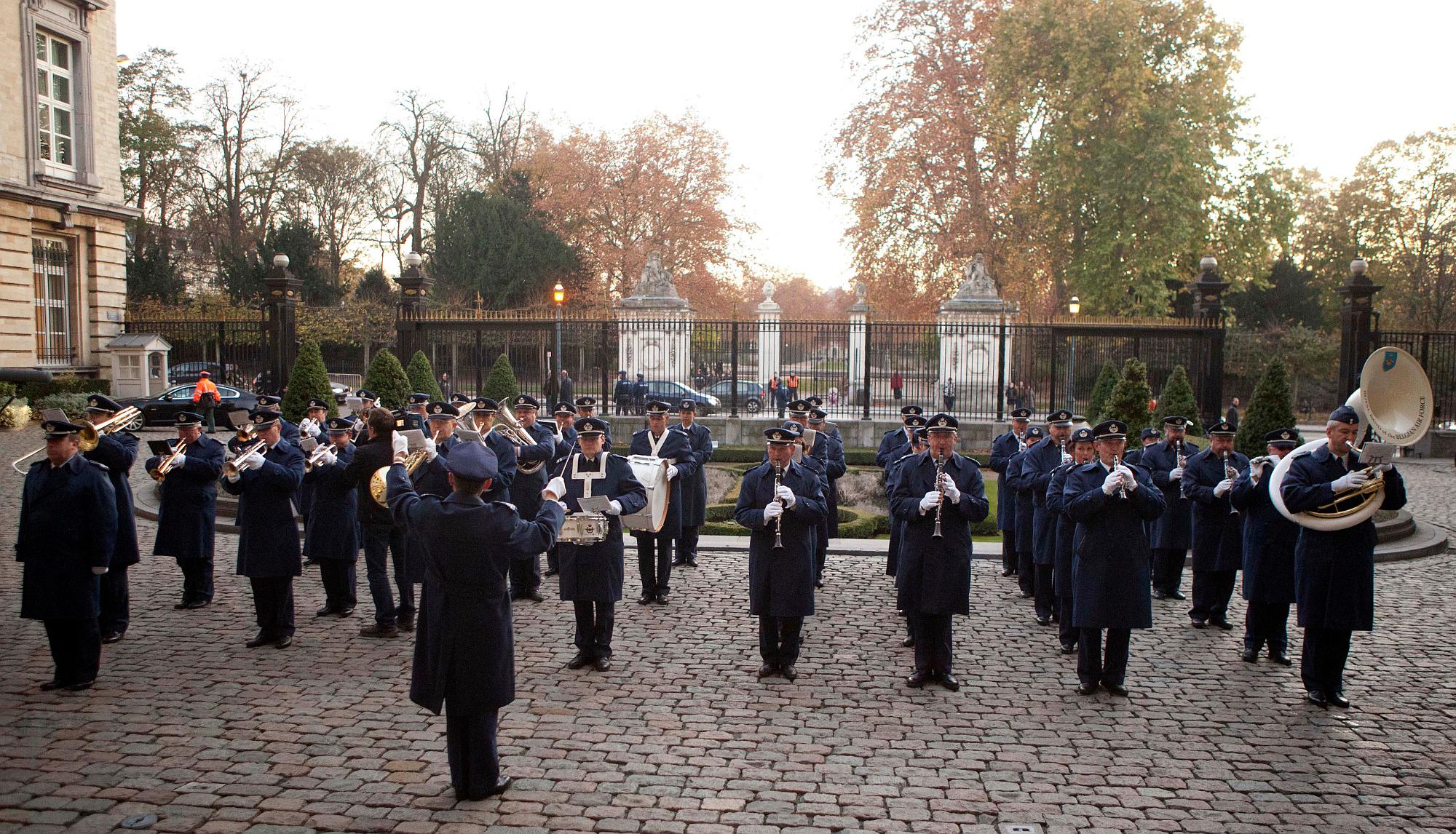  Koningsfeest in het federale parlement -  “Hulde aan de vrijwilligers” - 15/11/2011