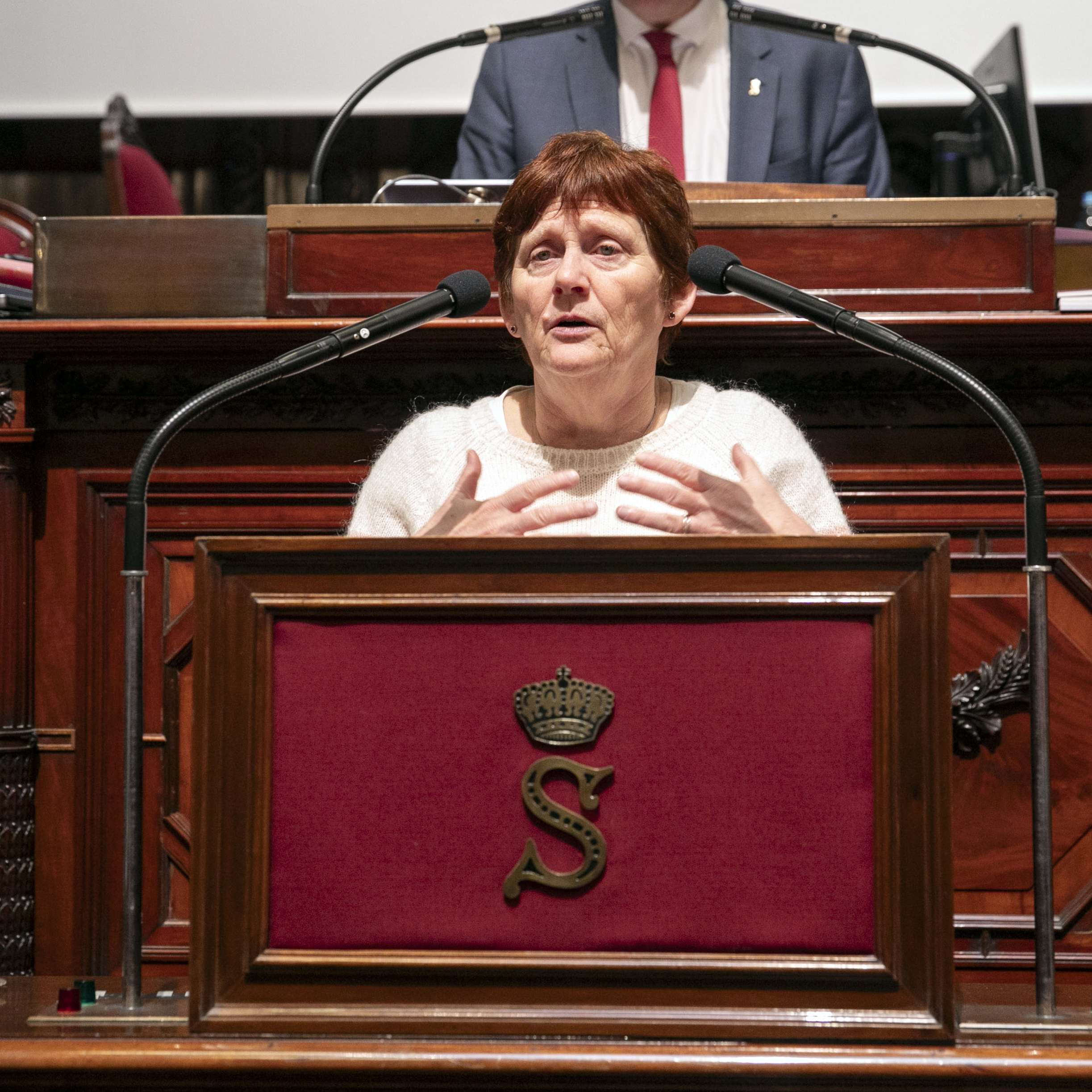  De Senaat stemt een voorstel van resolutie over de ziekte van Alzheimer 