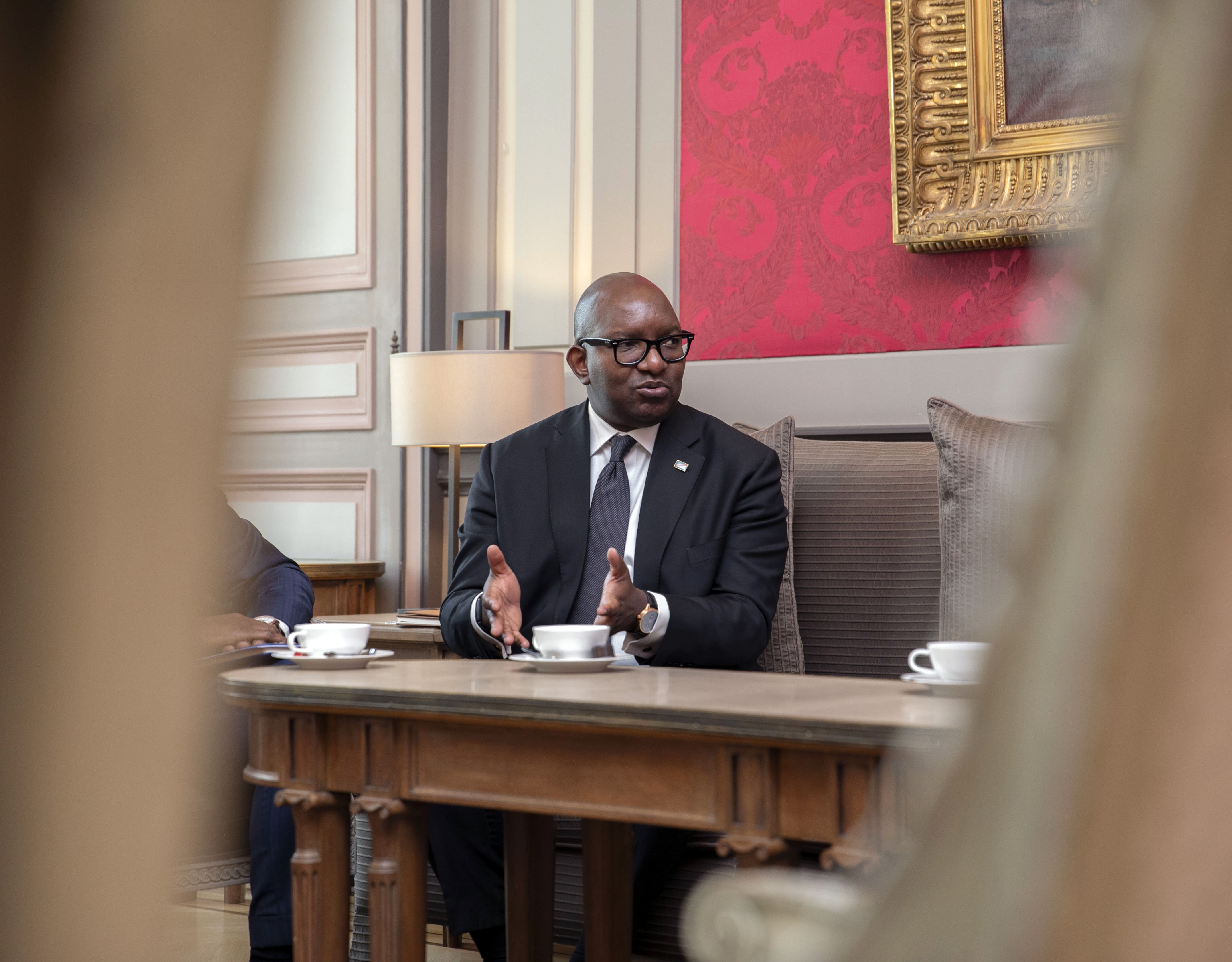  Bezoek van de Voorzitter van de Senaat van Congo