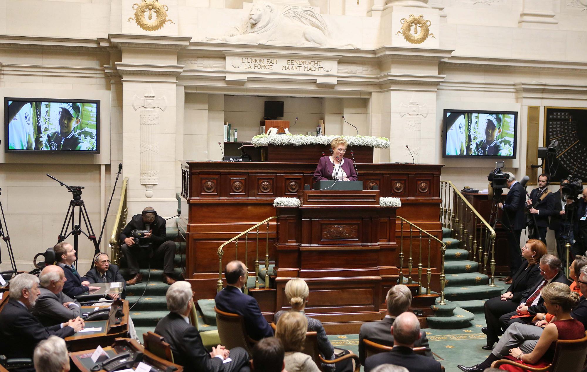  Koningsfeest in het federale parlement:  “Actief ouder worden en Solidariteit tussen de generaties”