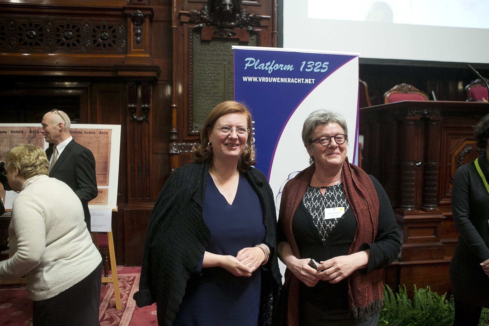  Ceremonie "Zoek uw Vredesvrouw 2014"