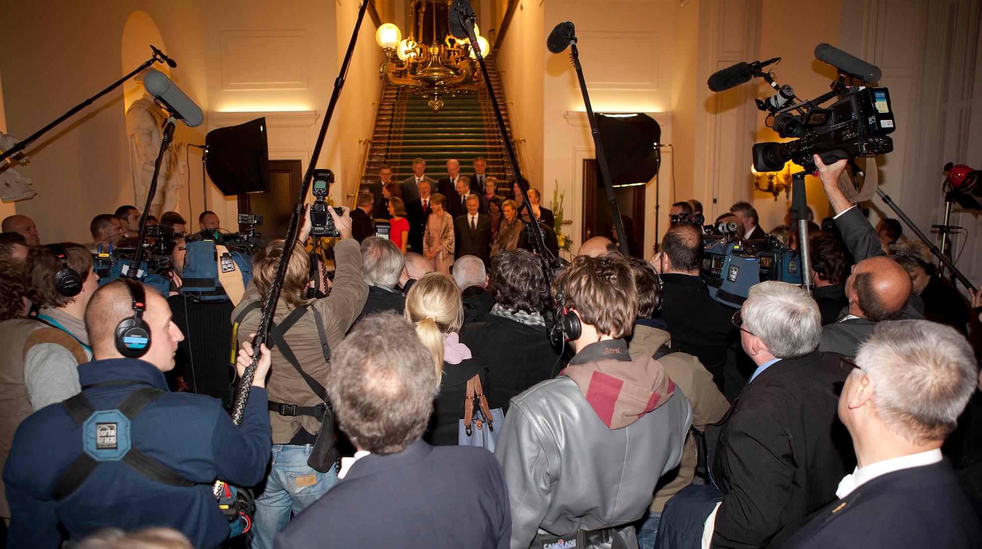  Koningsfeest in het federale parlement -  “Hulde aan de vrijwilligers” - 15/11/2011