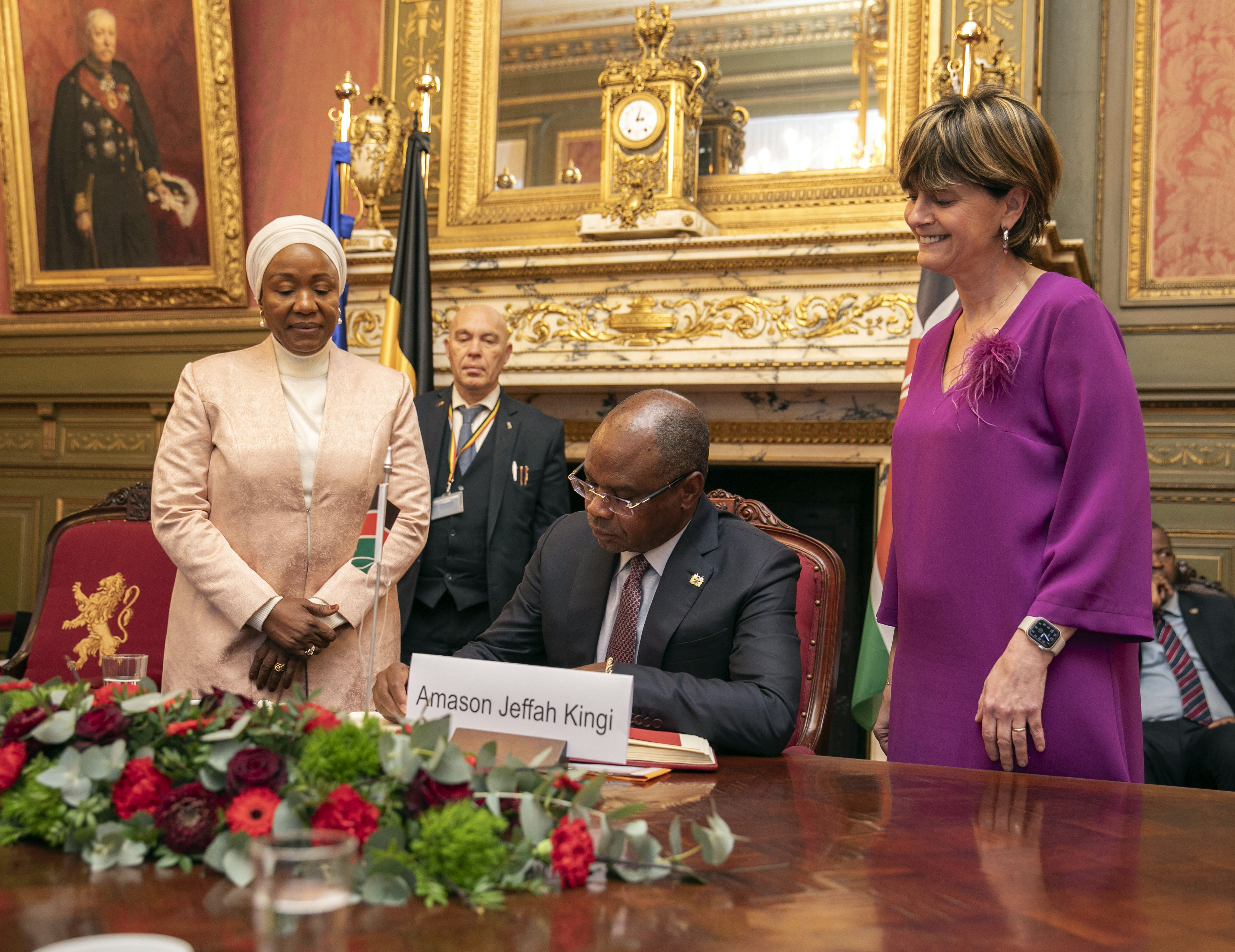  Bezoek van een delegatie uit de Republiek Kenia