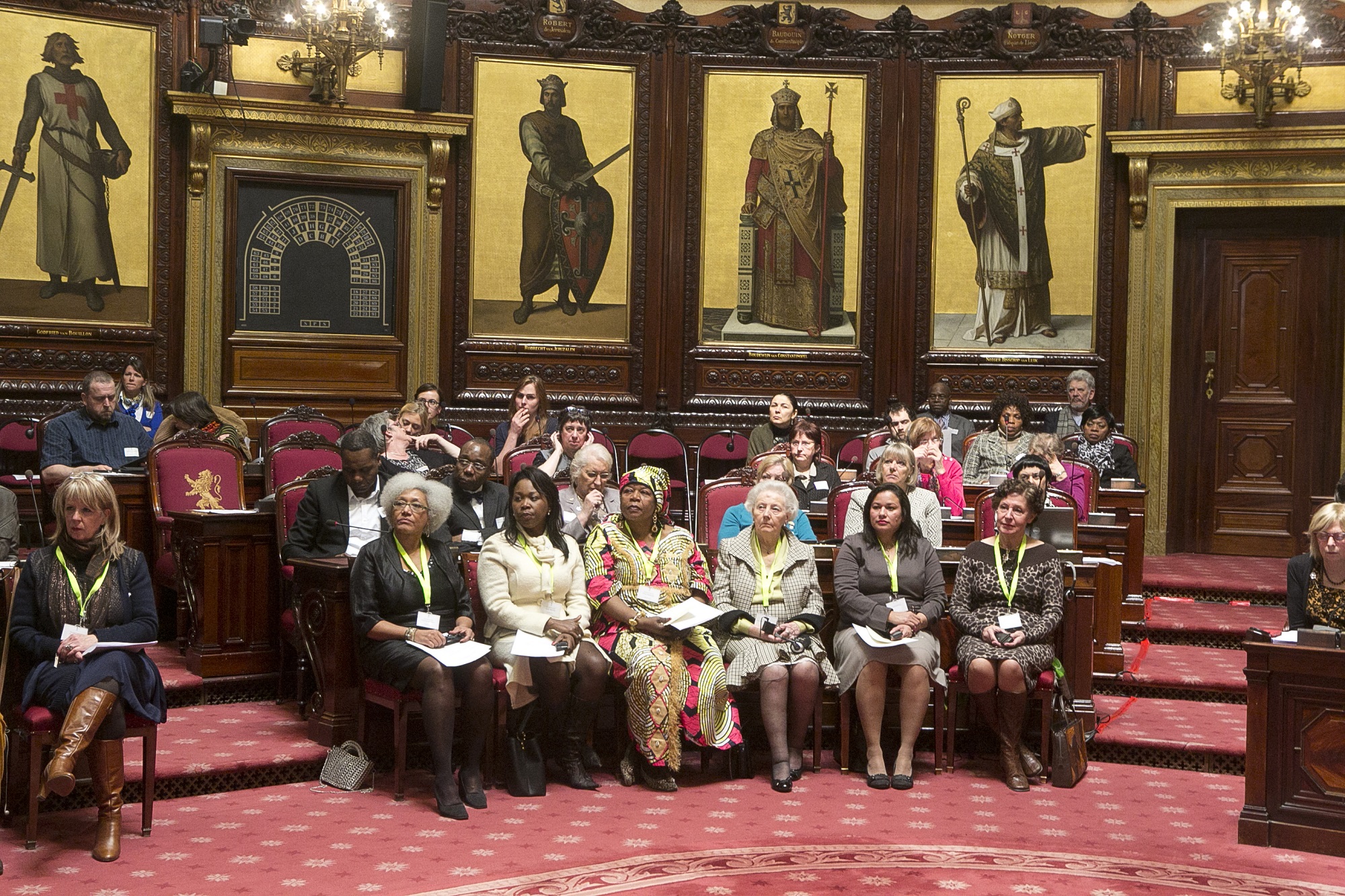  Ceremonie "Zoek uw Vredesvrouw 2014"