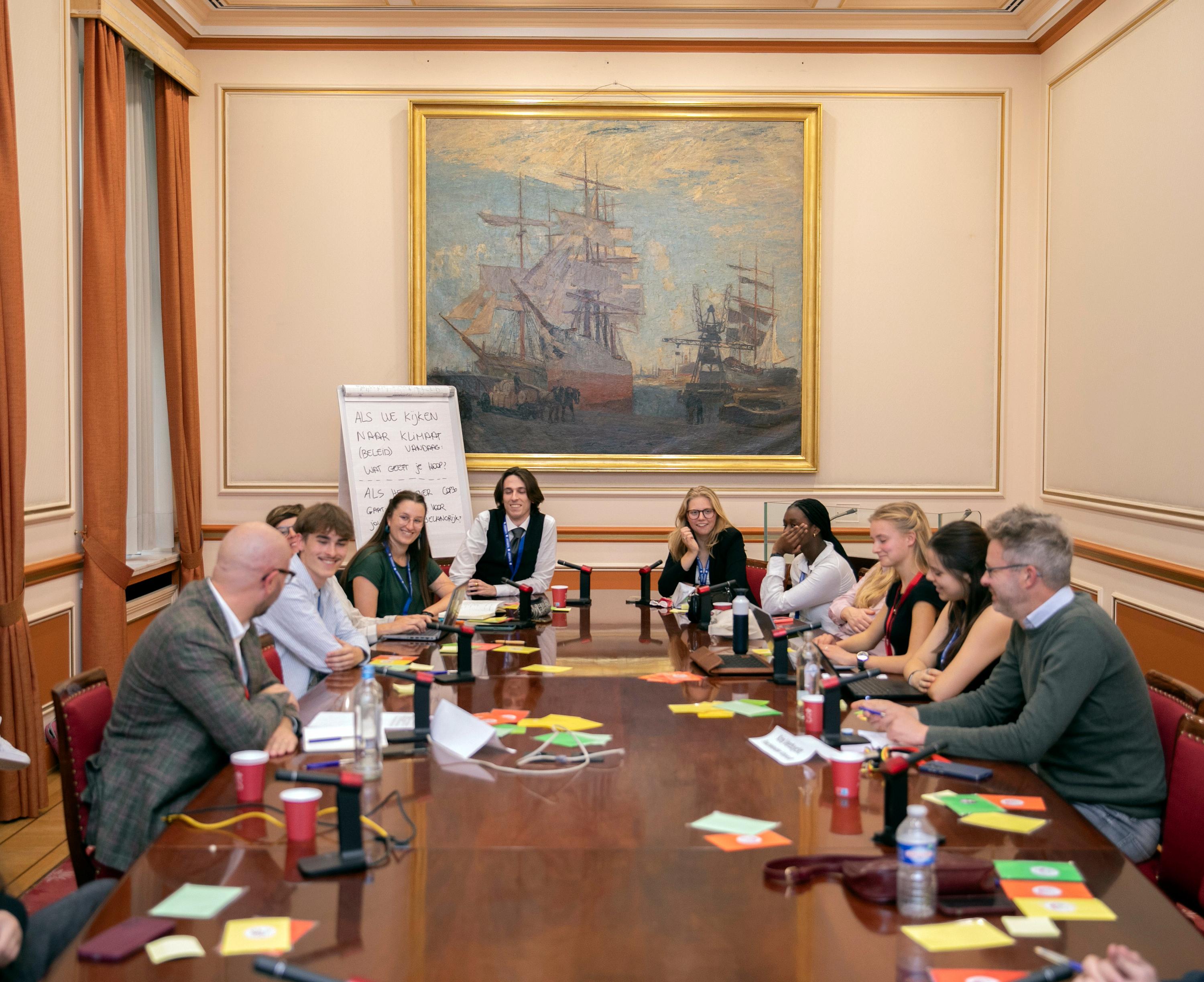  Les conseils de jeunesse débattent au Sénat du climat et de la biodiversité