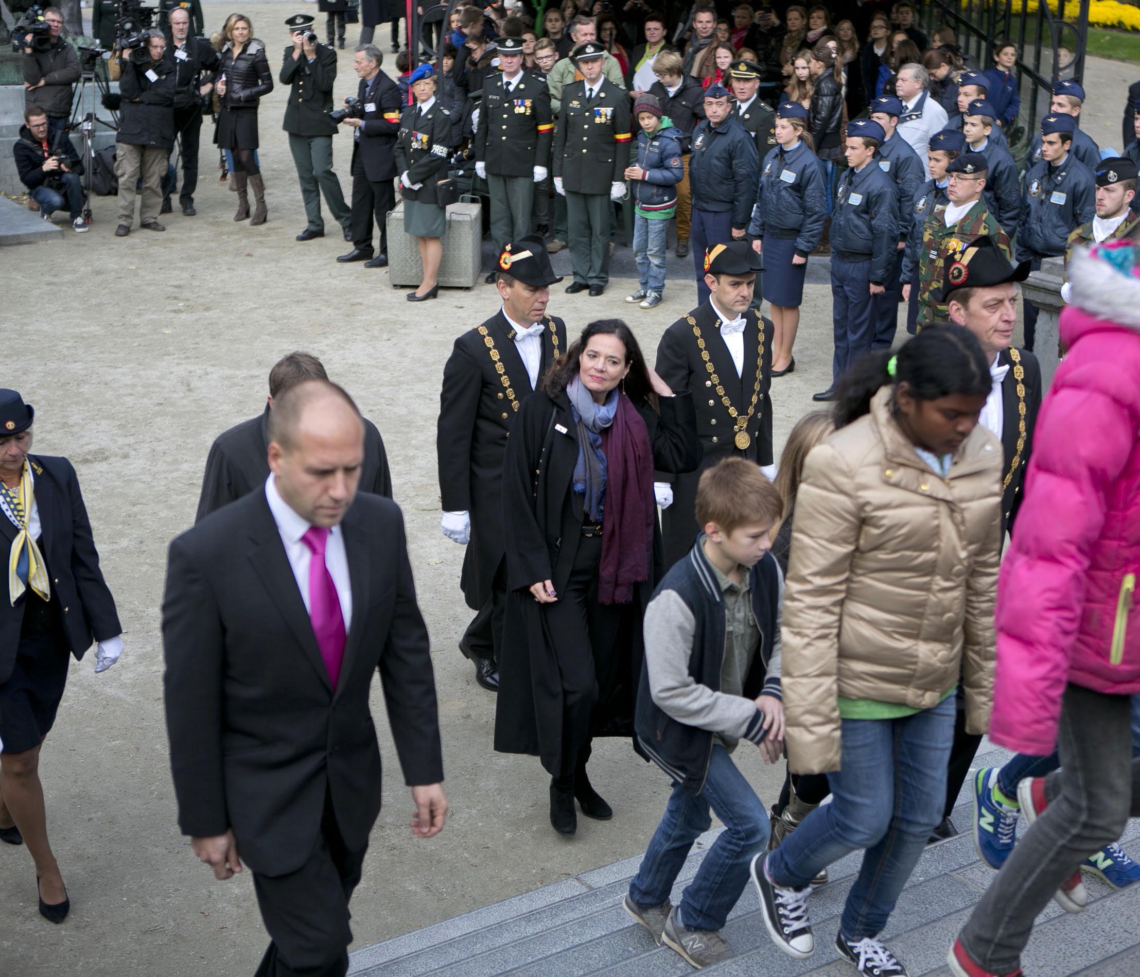  Herdenking van de Wapenstilstand in het Federaal Parlement