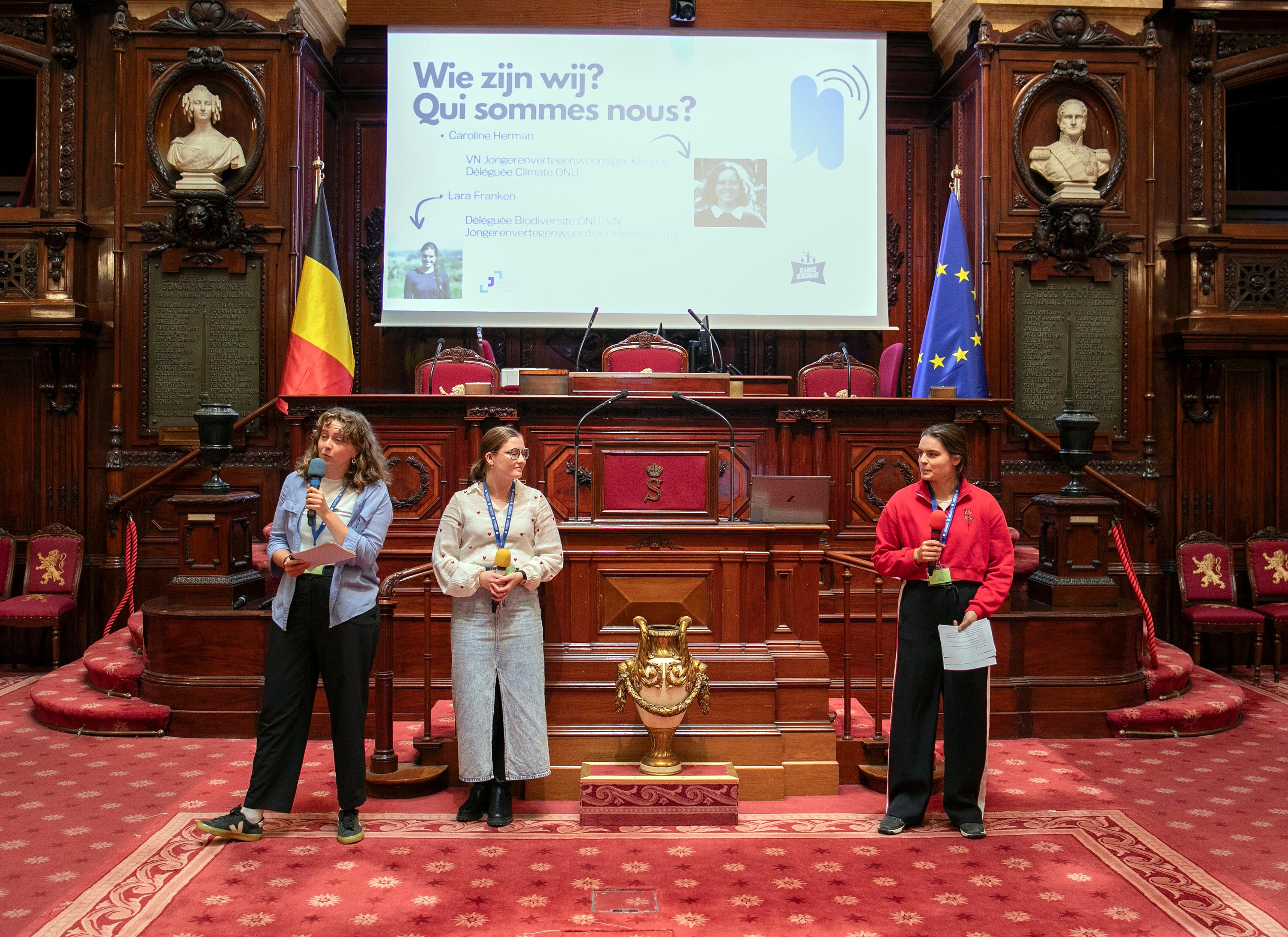  Les conseils de jeunesse débattent au Sénat du climat et de la biodiversité