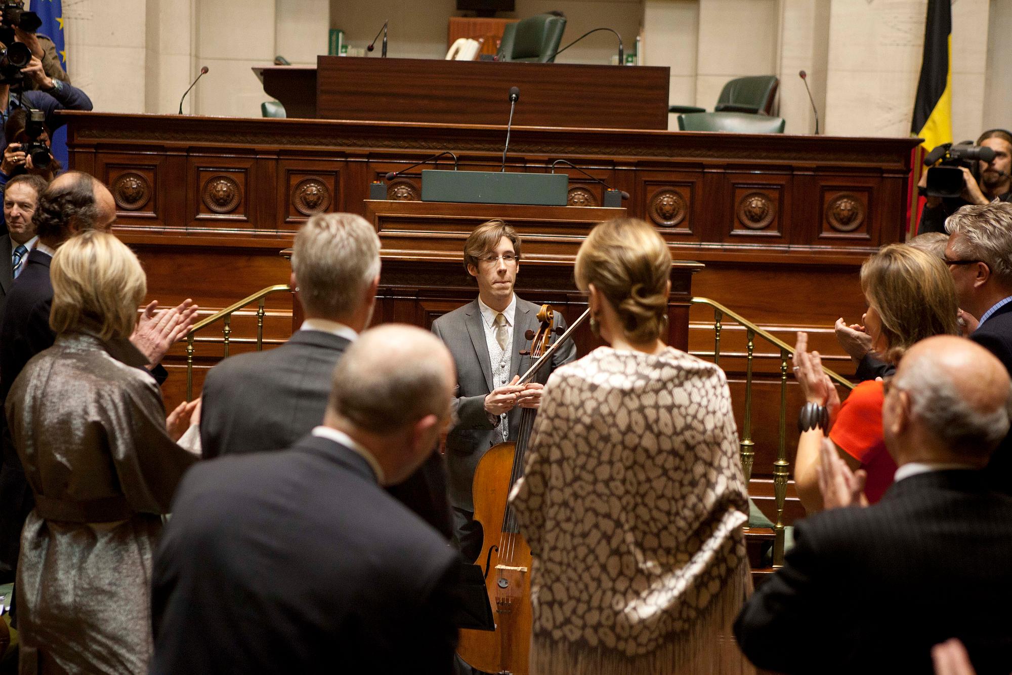  Koningsfeest in het federale parlement -  “Hulde aan de vrijwilligers” - 15/11/2011