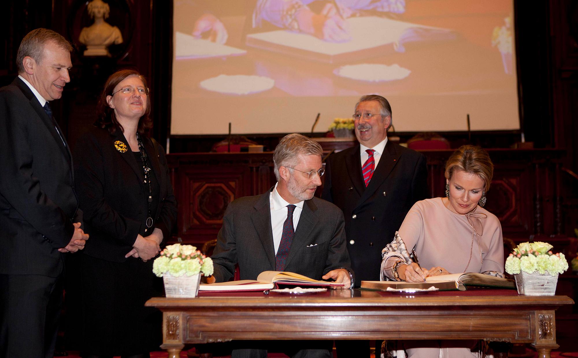  Koningsfeest in het federale parlement -  “Hulde aan de vrijwilligers” - 15/11/2011