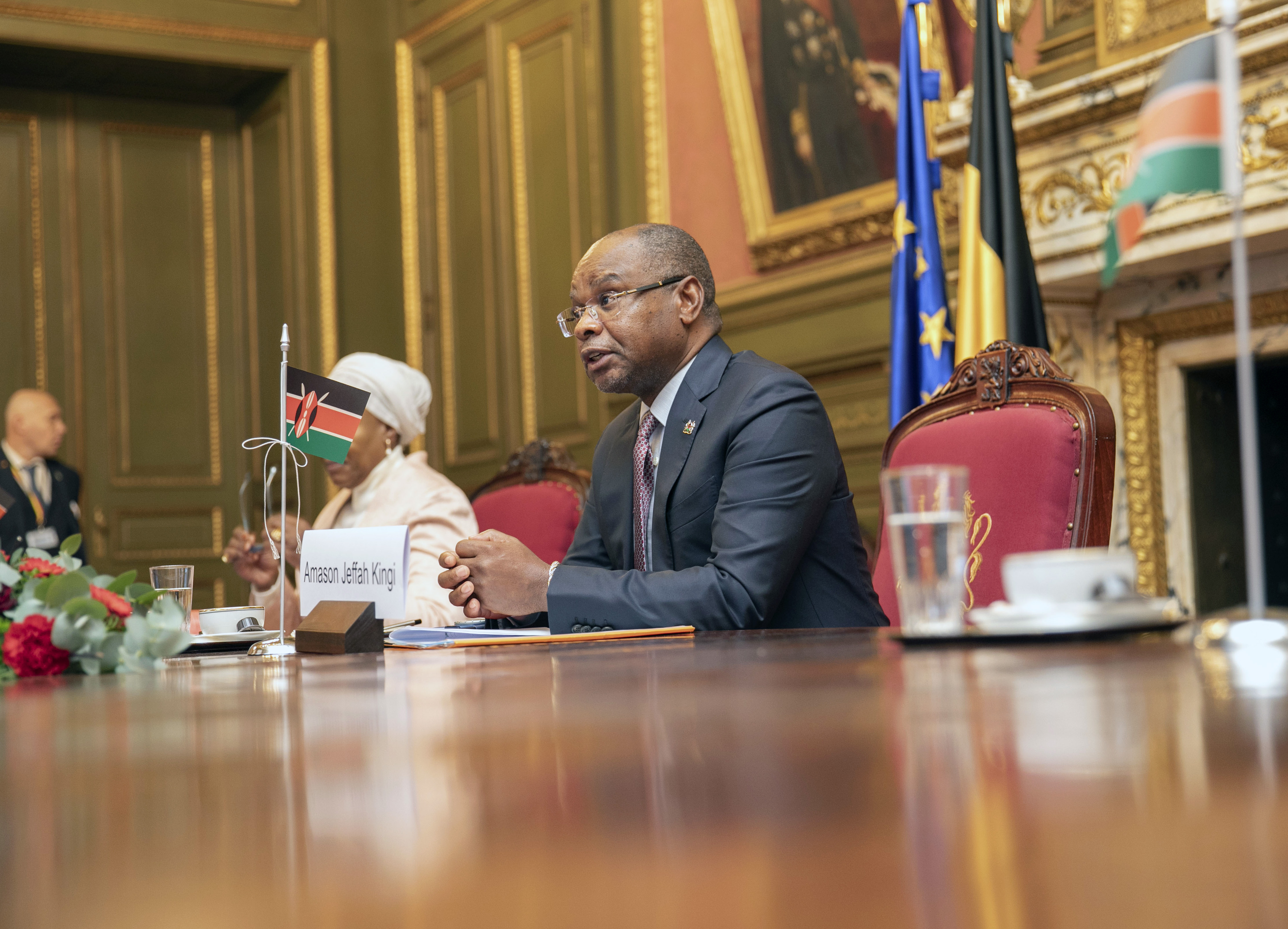  Bezoek van een delegatie uit de Republiek Kenia