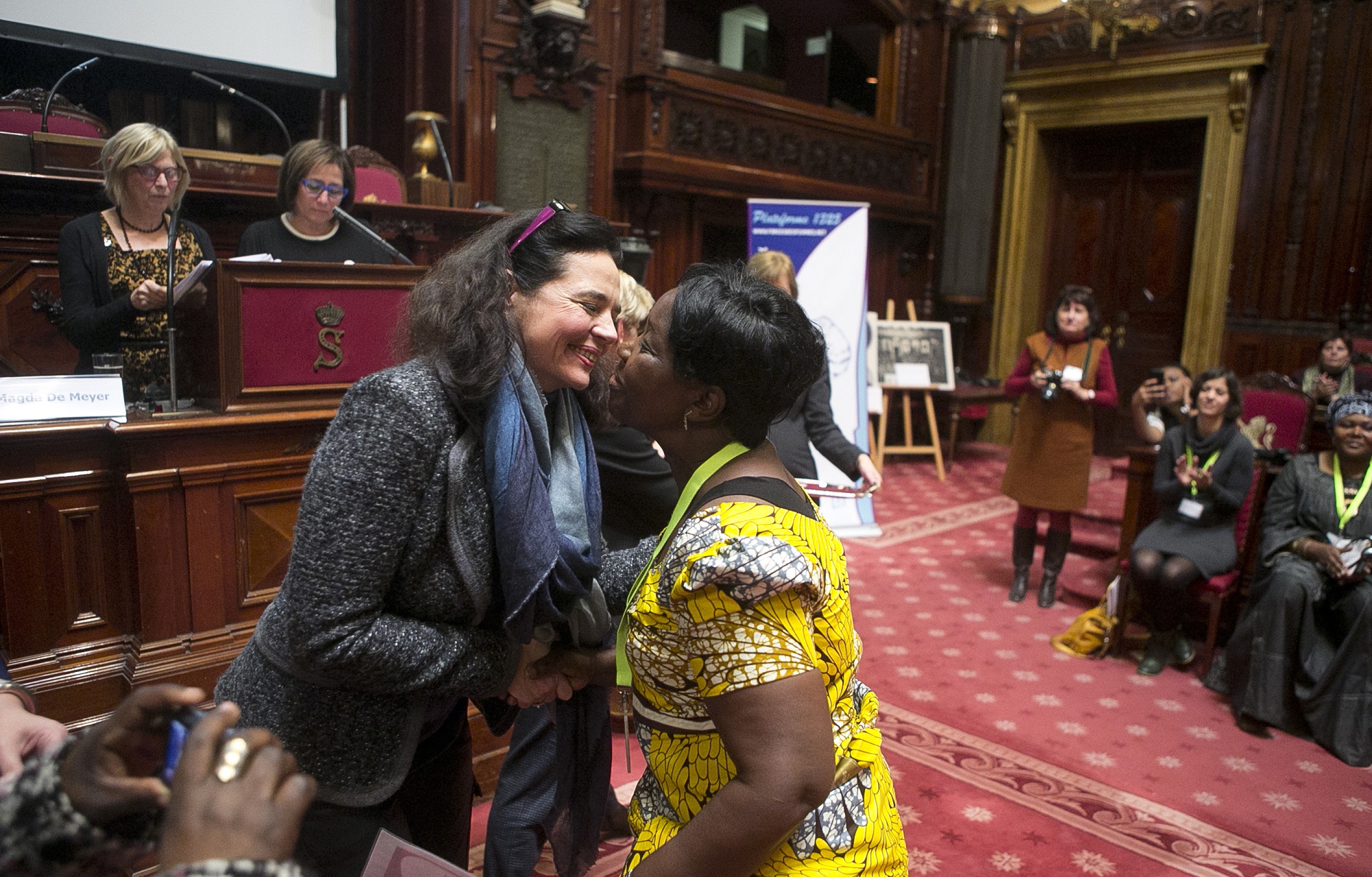  Ceremonie "Zoek uw Vredesvrouw 2014"