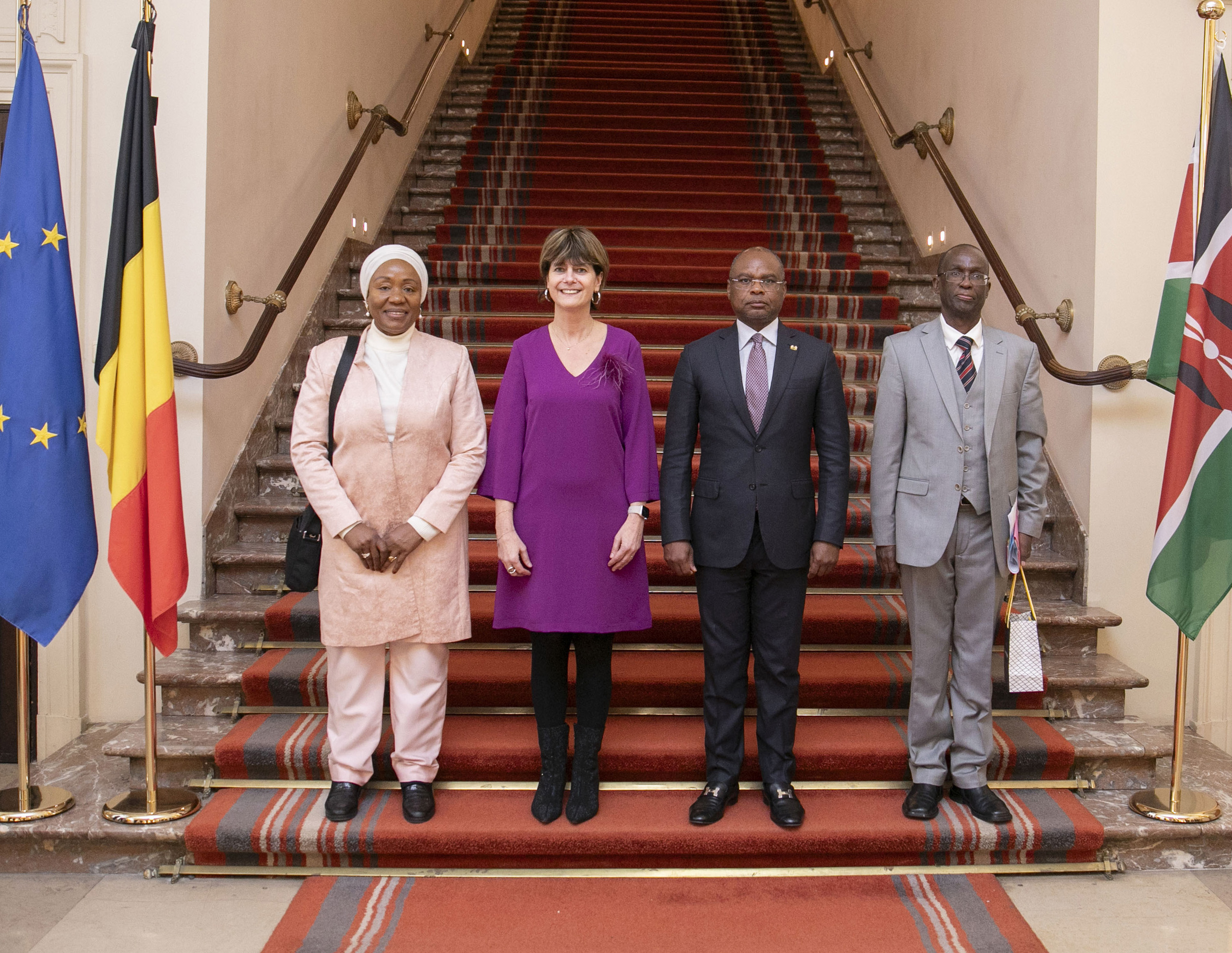  Bezoek van een delegatie uit de Republiek Kenia