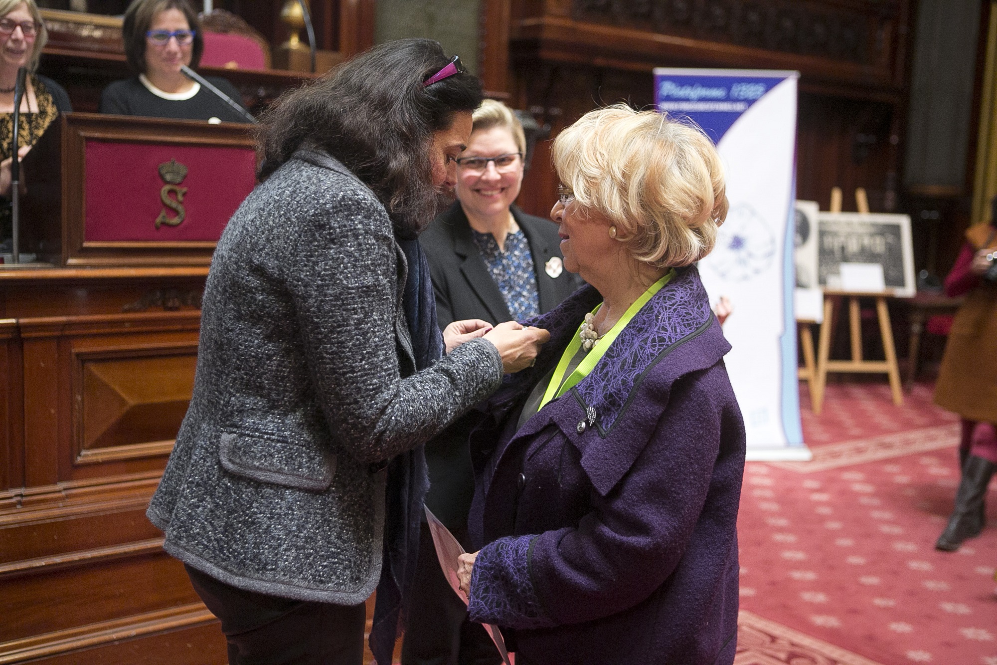  Ceremonie "Zoek uw Vredesvrouw 2014"