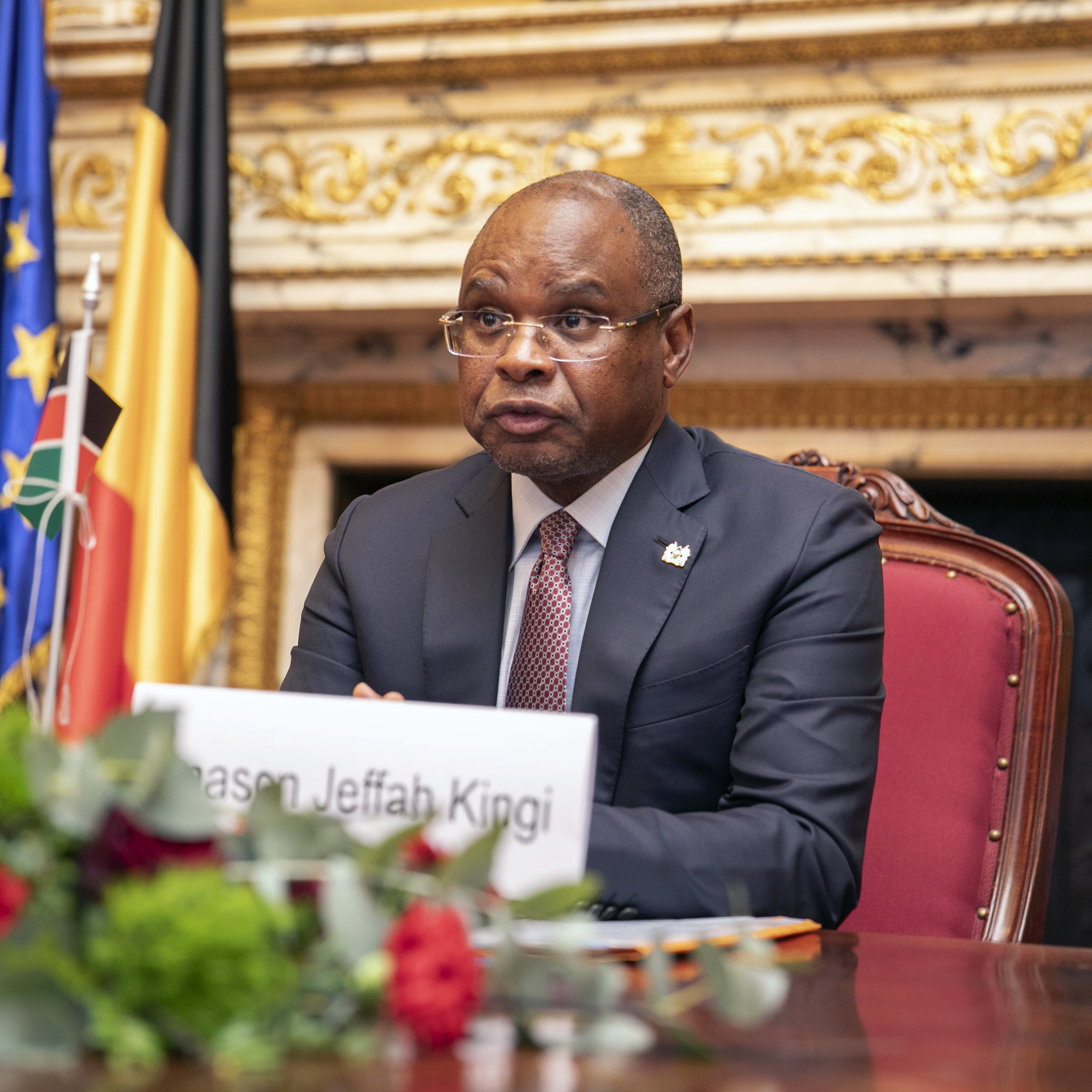  Bezoek van een delegatie uit de Republiek Kenia